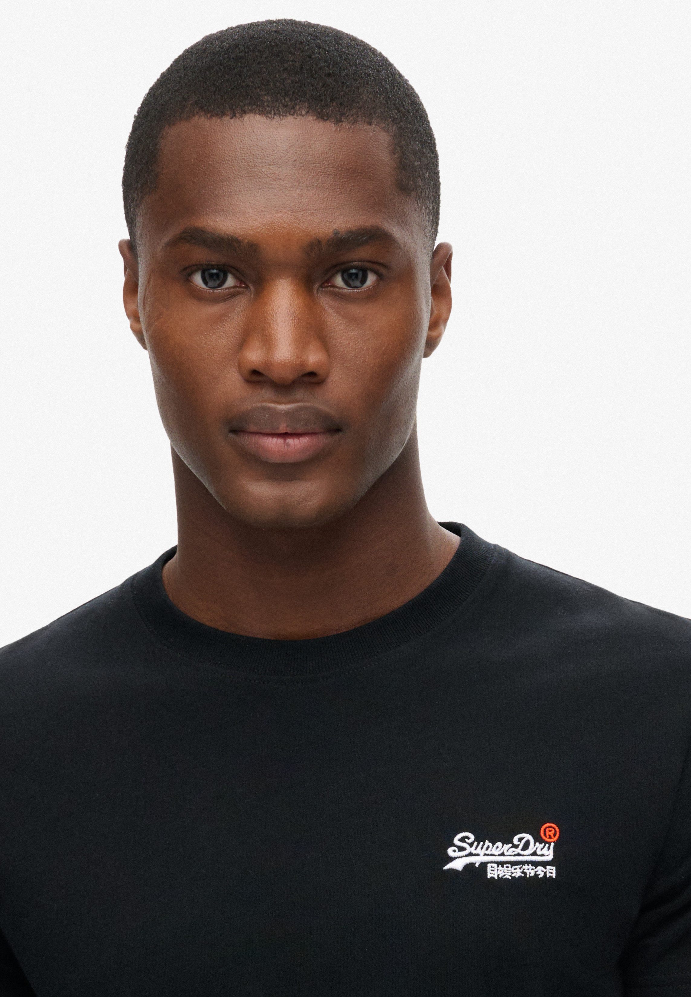 Superdry Rundhalsshirt ESSENTIAL CONTRAST EMB TEE günstig online kaufen