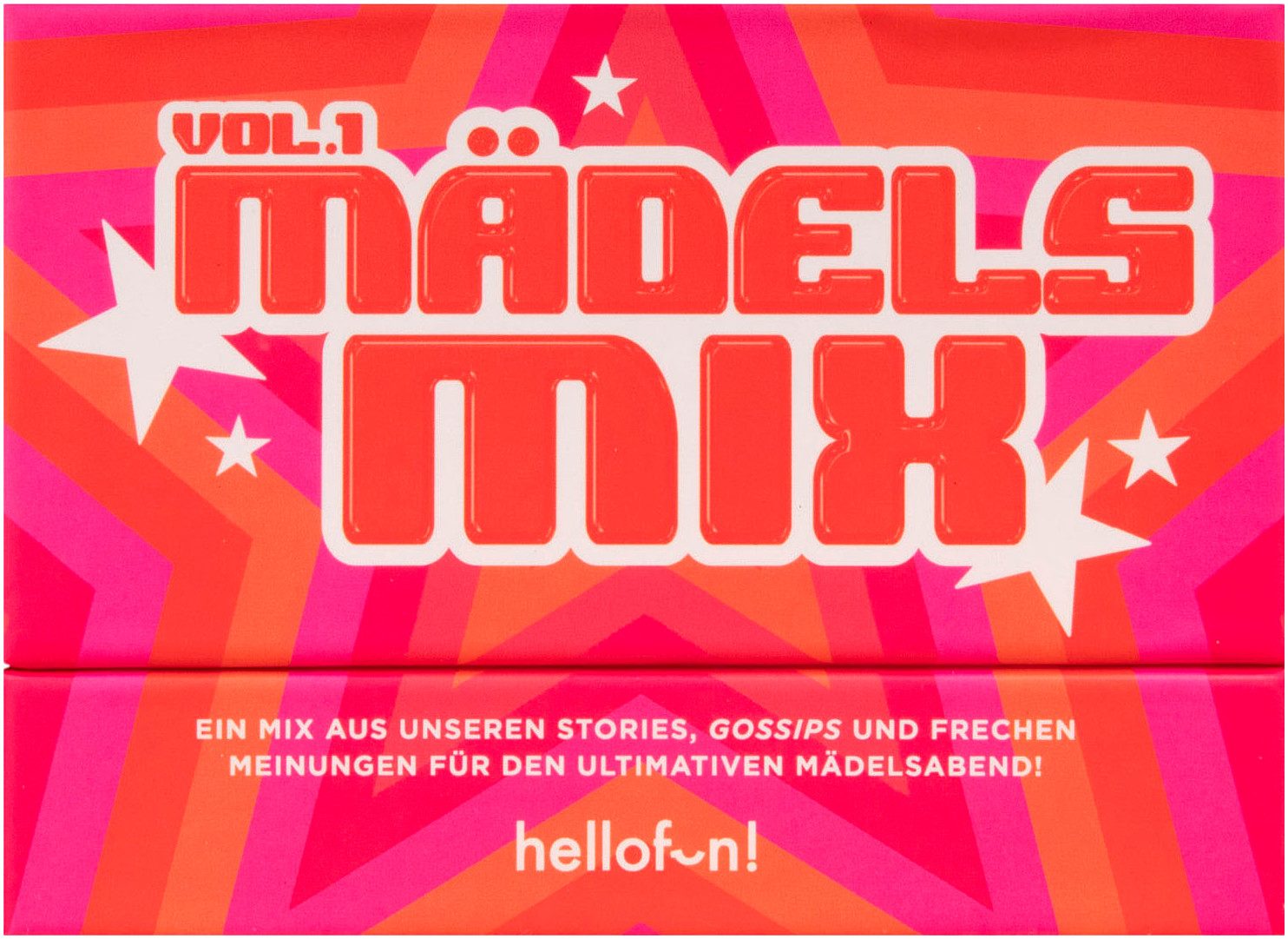hellofun! Spiel MÄDELS MIX Vol.1, Partyspiel