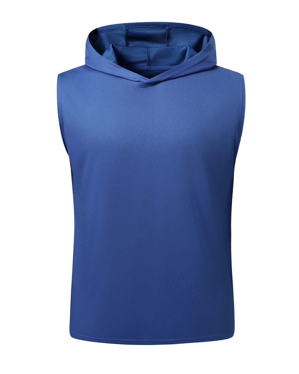 YOUTHUP Tanktop Herren Kapuzenweste – Sportlich, schnell trocknend, bügelfrei