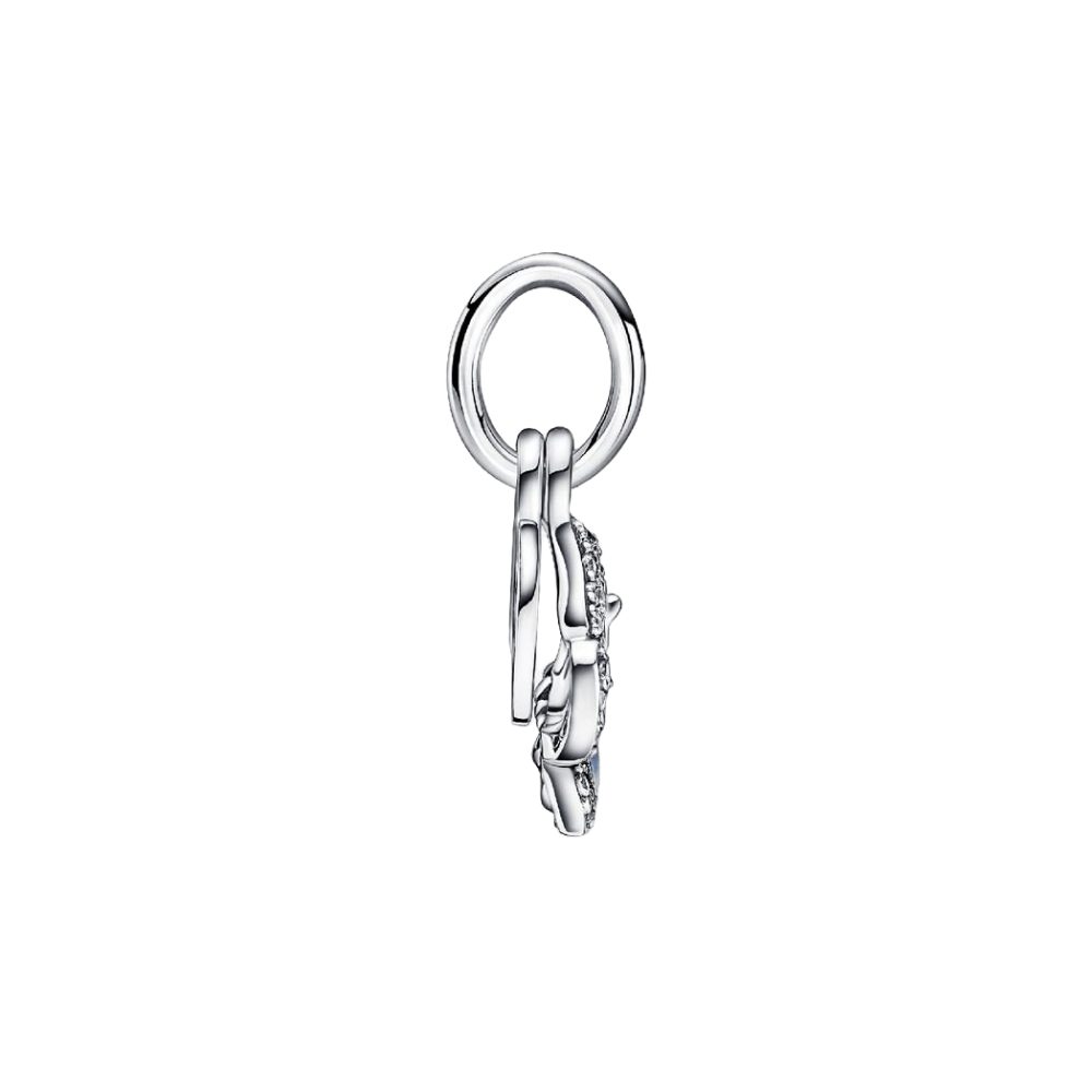 Pandora Charm Schmetterling 790757C01, Schmetterling, Blau, Zirkonia
