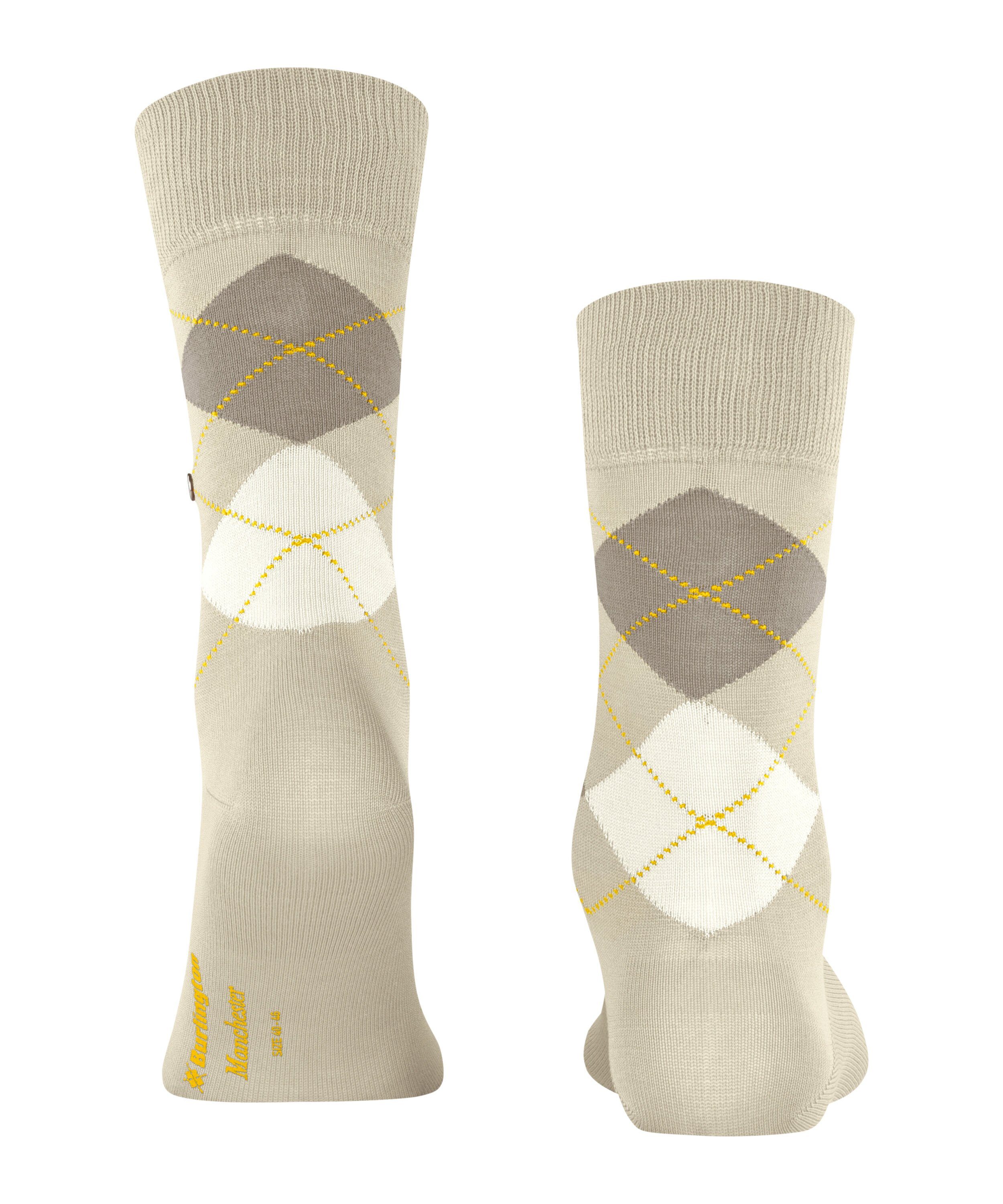 Burlington Socken Manchester Socken (1-Paar) mit elegant schimmernder Baumwolle