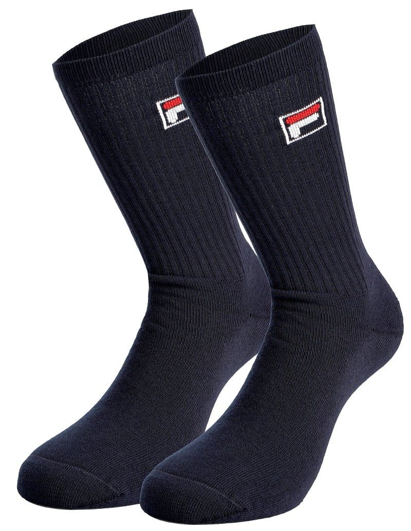 Fila Tennissocken Crew Performance navyblau - 2 Paar
