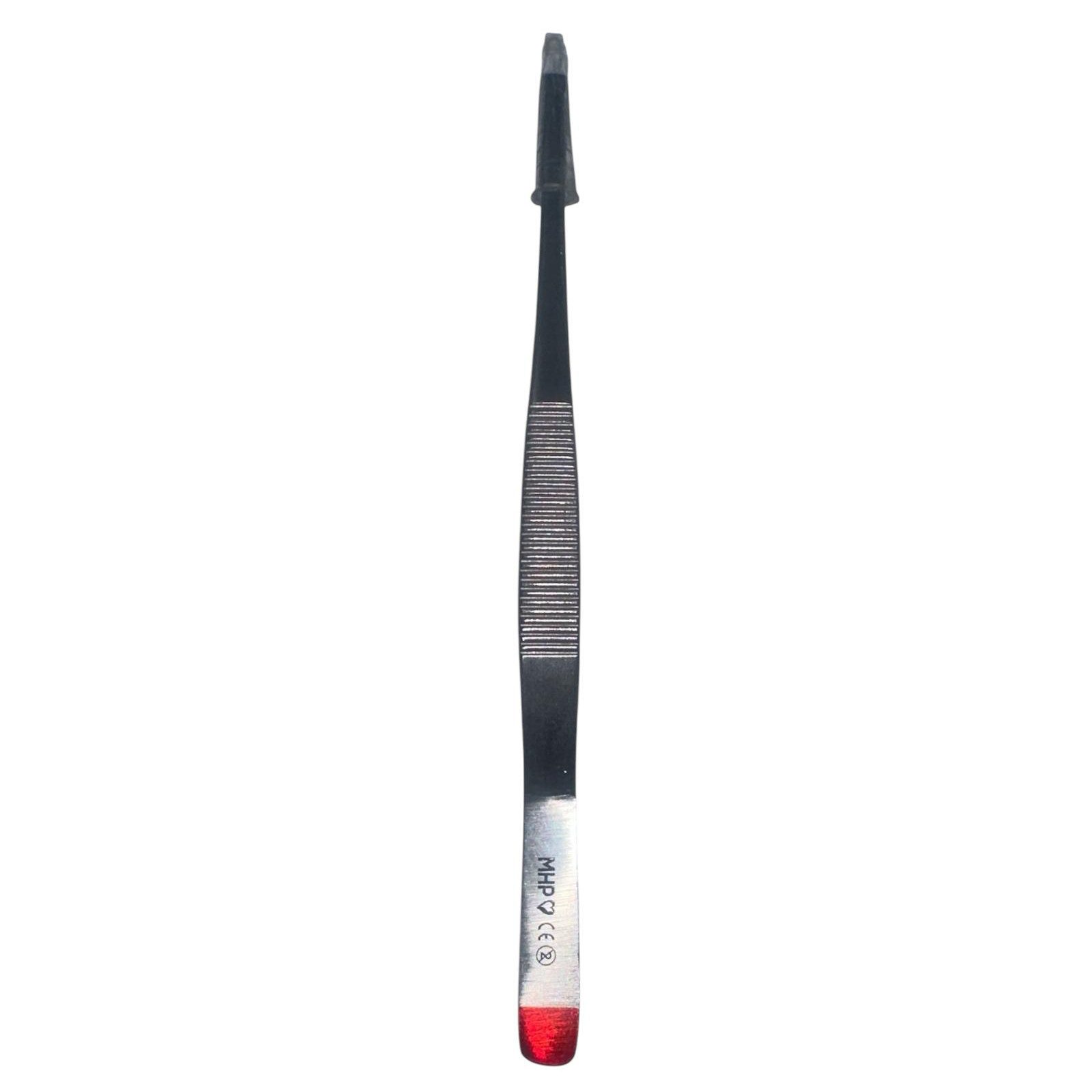 MHP - Sterile Instrumente Präzisionspinzette MHP Einmal Pinzette chirurgisch, 14,5 cm, 1x2 Zähne, steril (25 Stück)