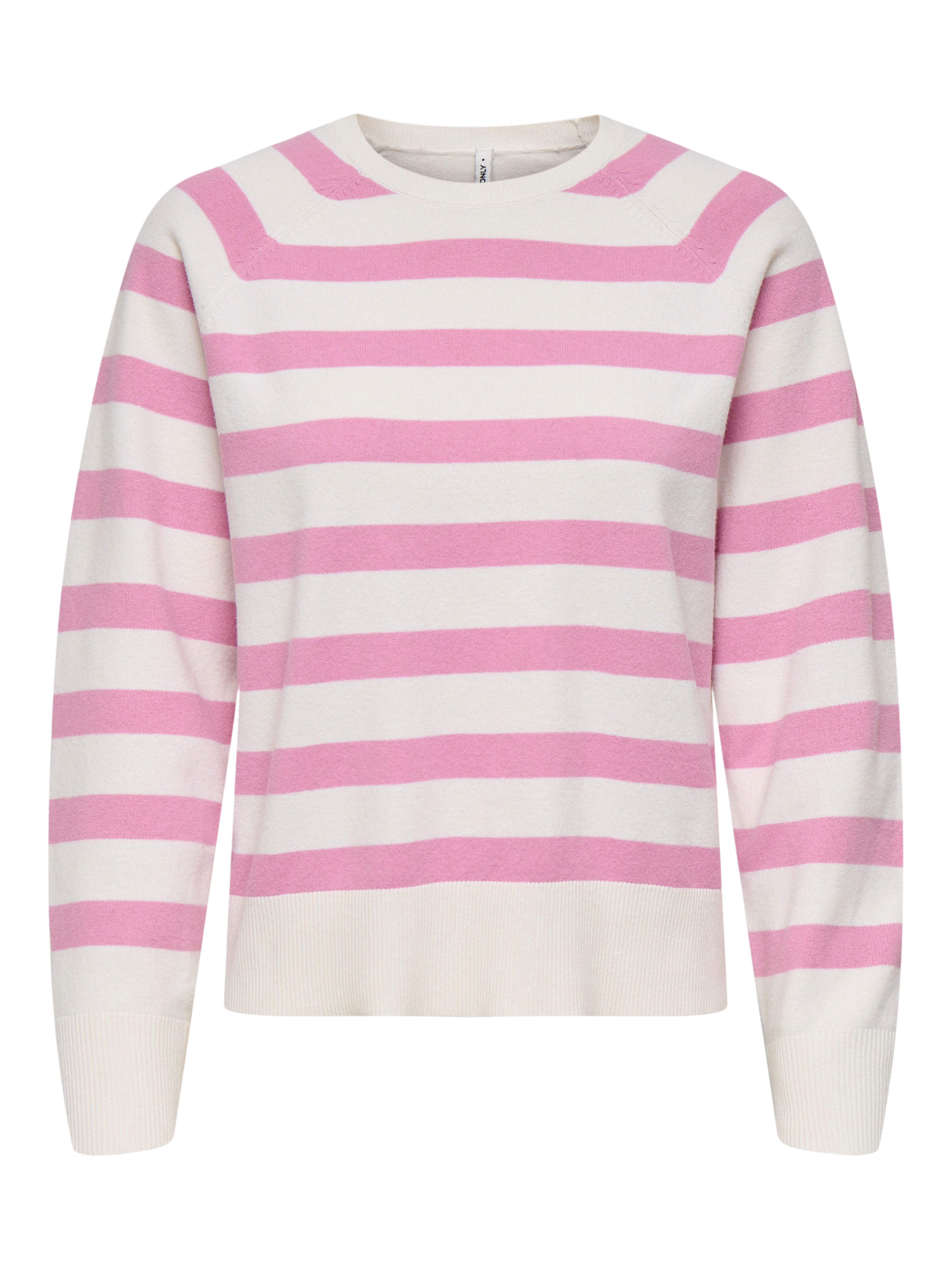 Rundhalspullover ONLAMA LIFE LS RAGLAN O-NECK CC KNT