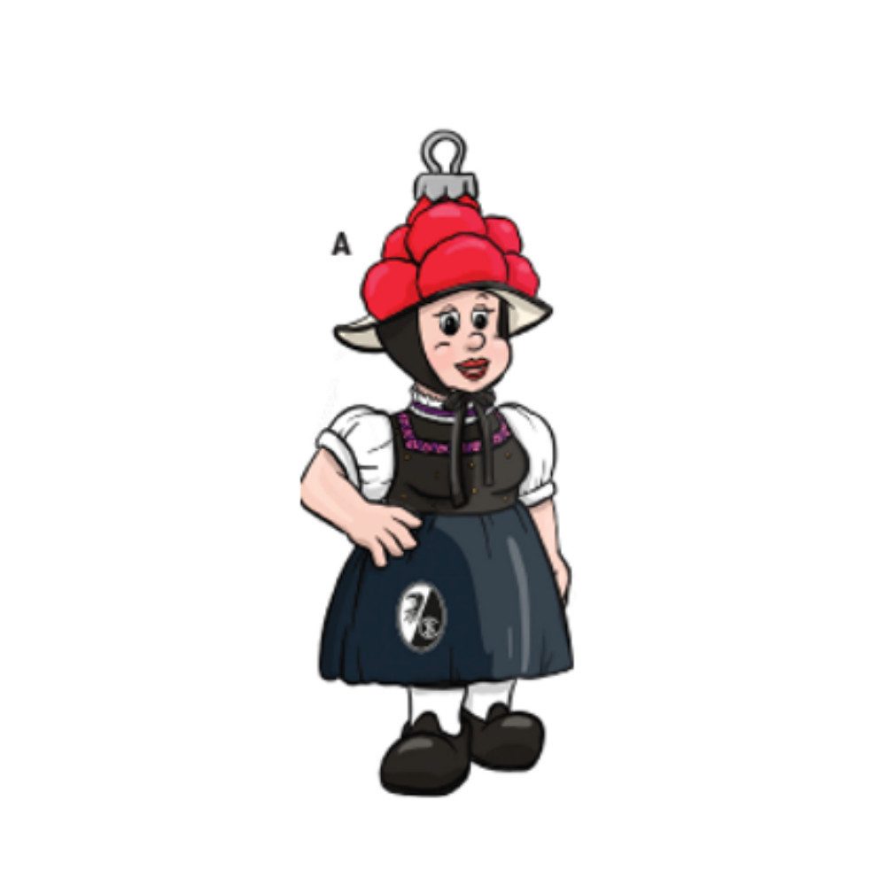 SC Freiburg SC Freiburg Christbaumanhänger Tracht