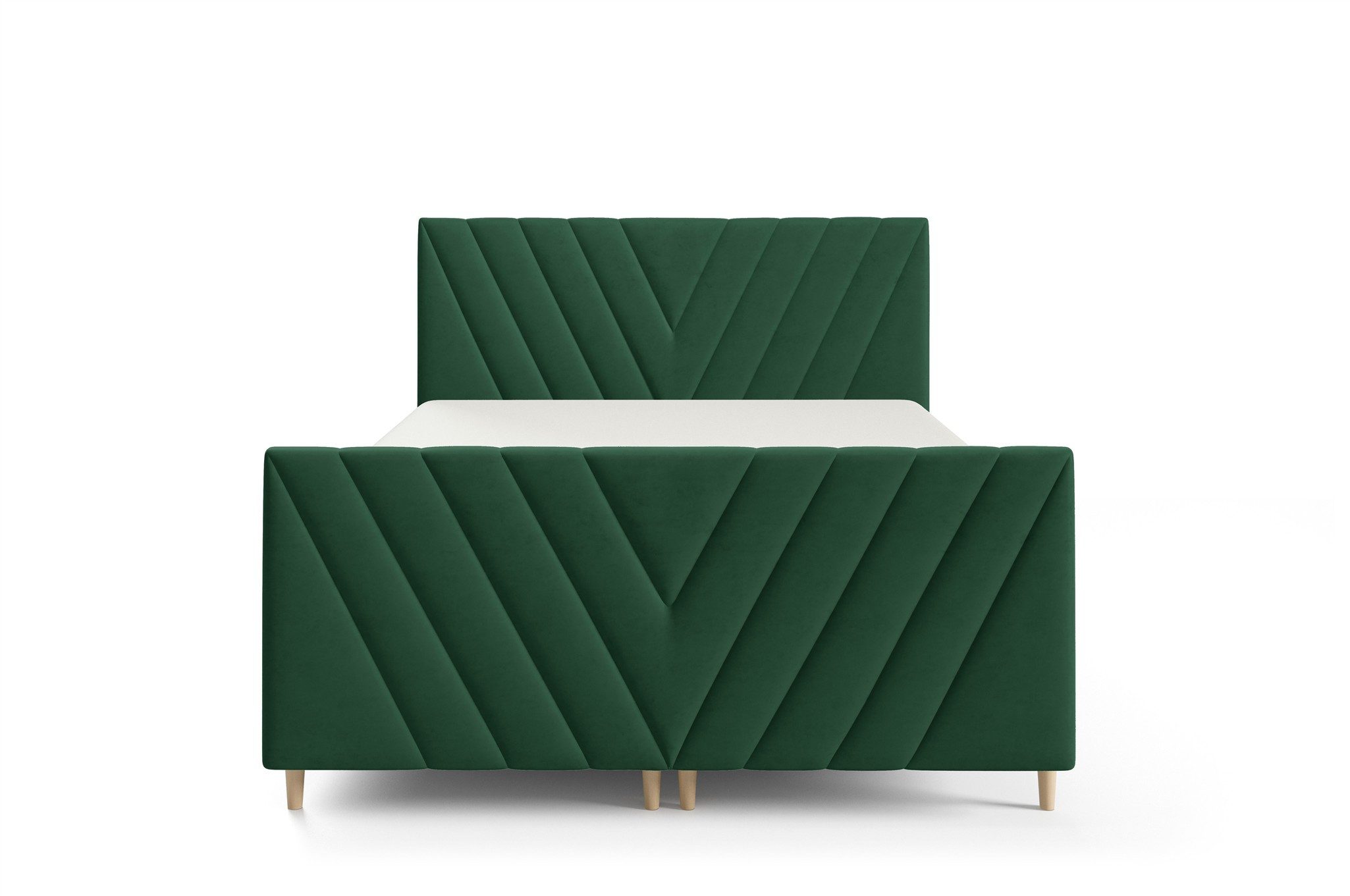 Fun Möbel Boxbett Bett Schlafzimmerbett FUN IZABEL in Stoff Fresh (inkl Kaltschaum-Topper, inkl. Bonellfederkernmatratze), inkl. 2 x Bettkasten