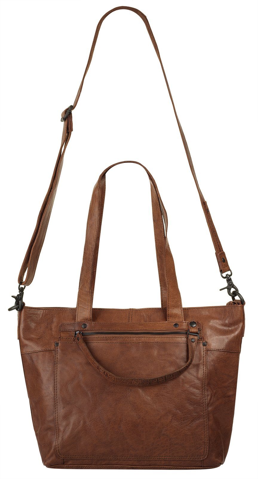 Spikes & Sparrow Shopper, echt Leder
