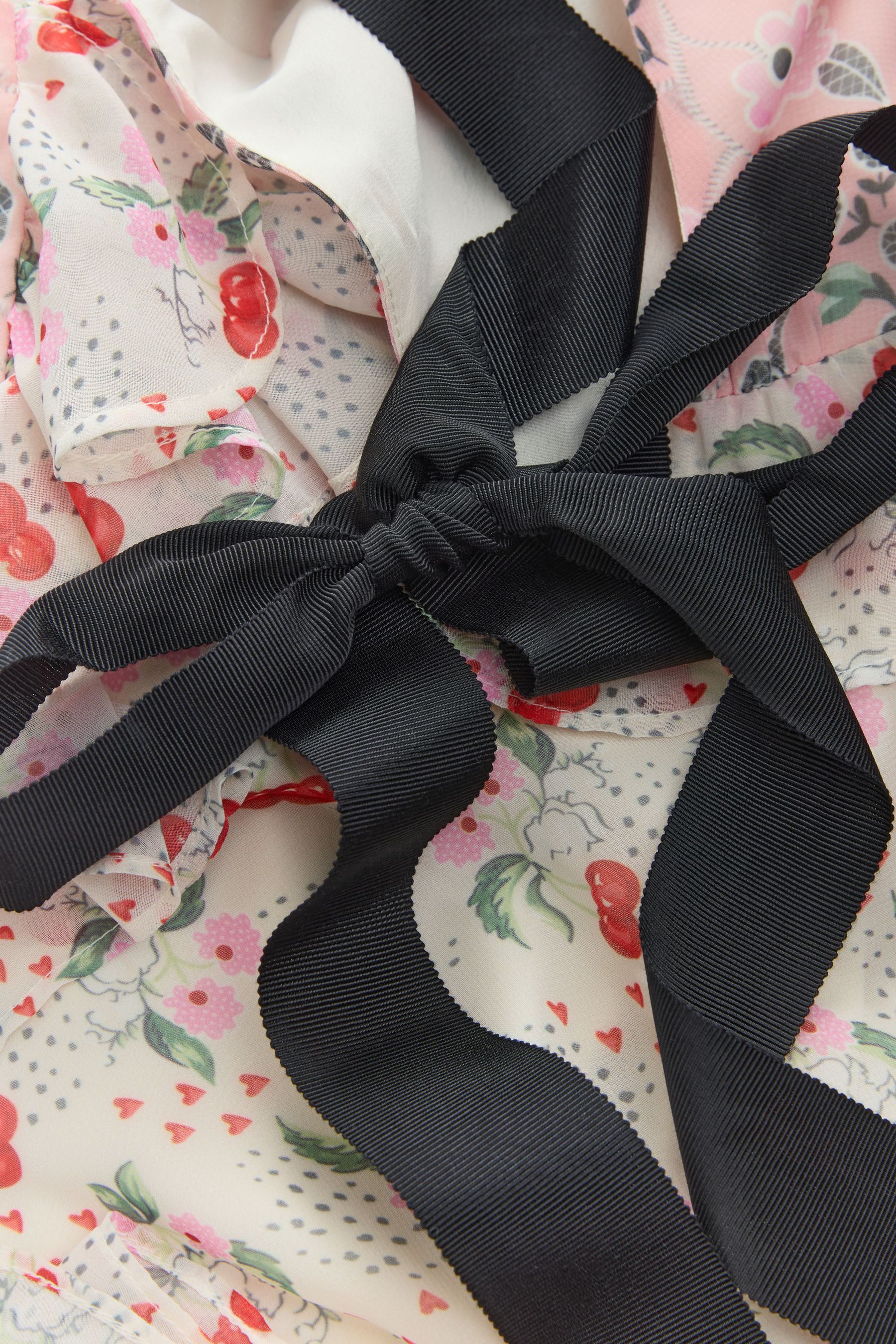 Cath Kidston Maxikleid Cath Kidston Maxikleid mit Rüschen (1-tlg)