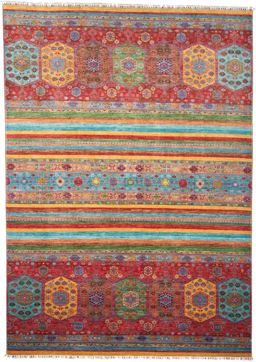Orientteppich Arijana Shaal 241x337 Handgeknüpfter Orientteppich, Nain Trading, rechteckig, Höhe: 5 mm