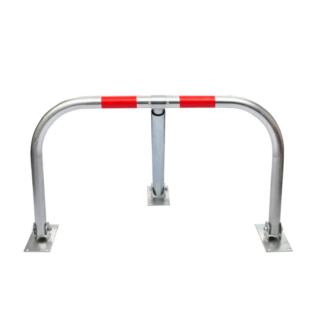 vidaXL Parkplatzsperre klappbar Alarmanlage