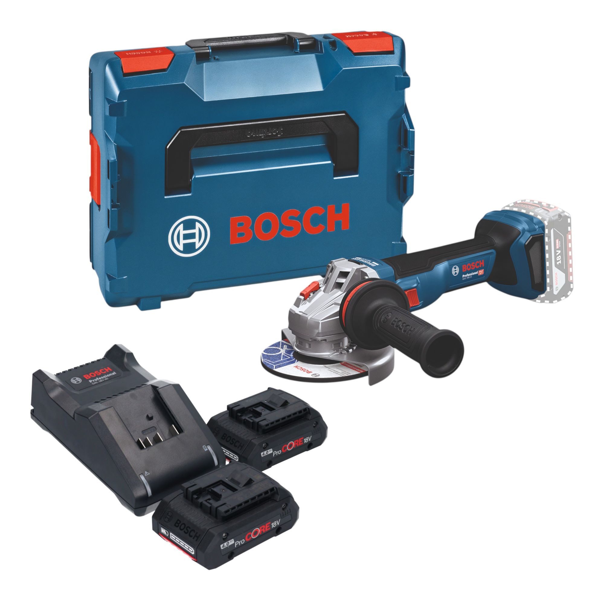 Bosch Professional Akku-Winkelschleifer GWS 18V-11 Professional 18 V 125 mm Brushless