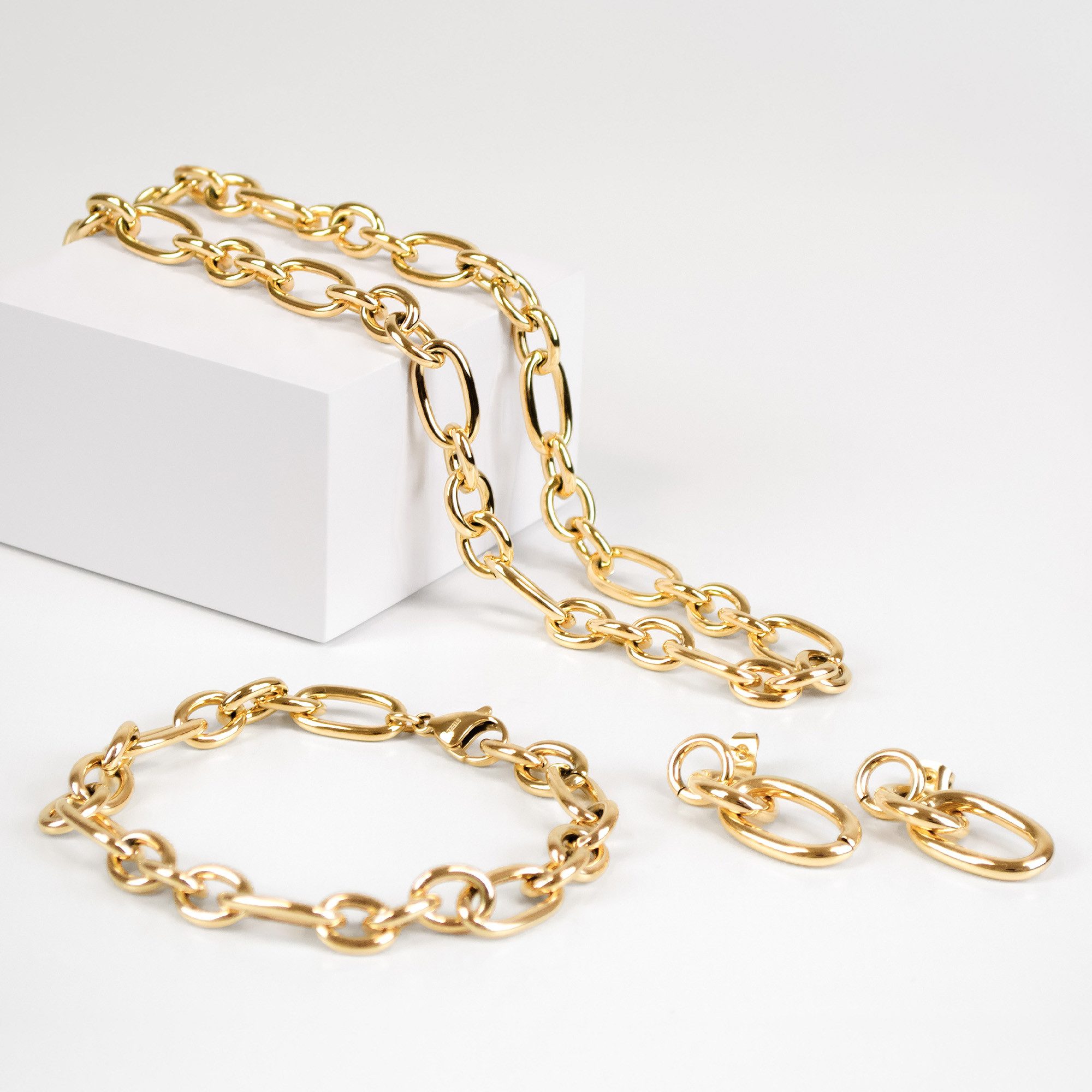 Tamaris Paar Ohrhänger Elegant Chunky
