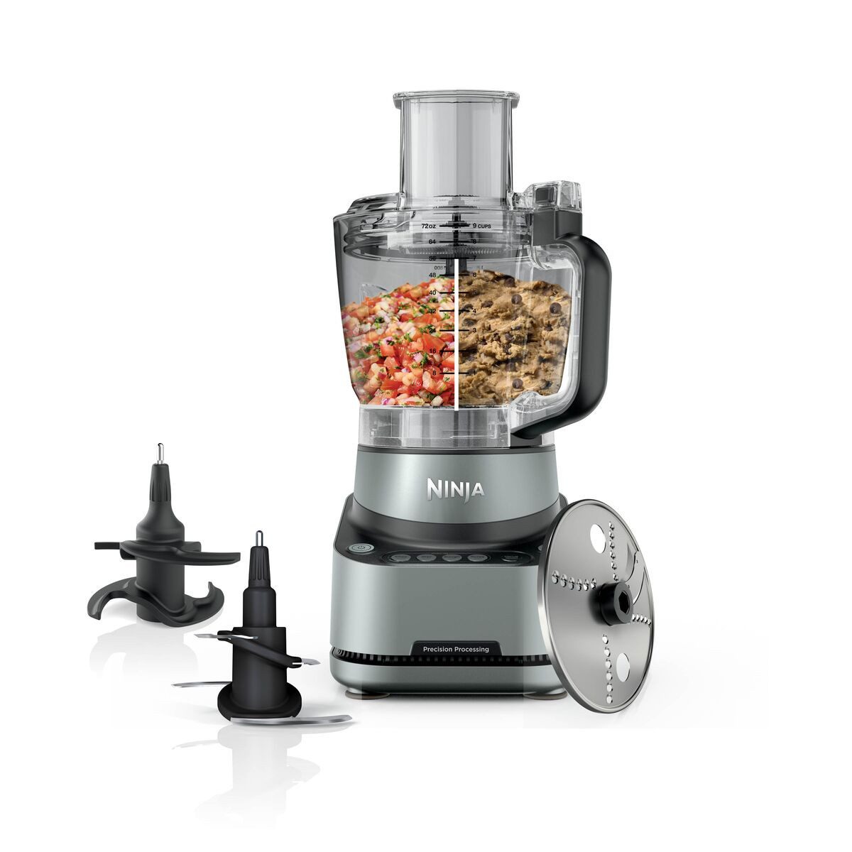 NINJA Küchenmaschine PrecisionPro Küchenmaschine BZ651EU, 850 W