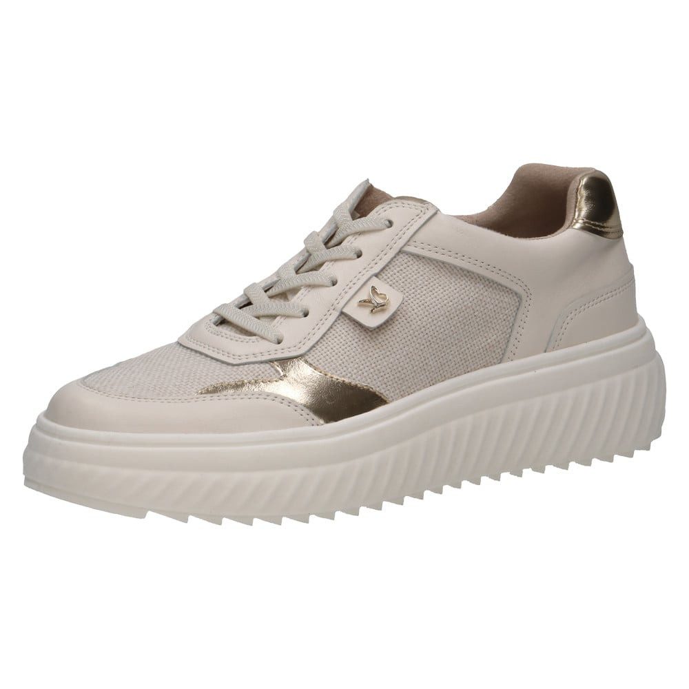 Caprice 23711 (Leder) vanilla/beige Damen Sneaker