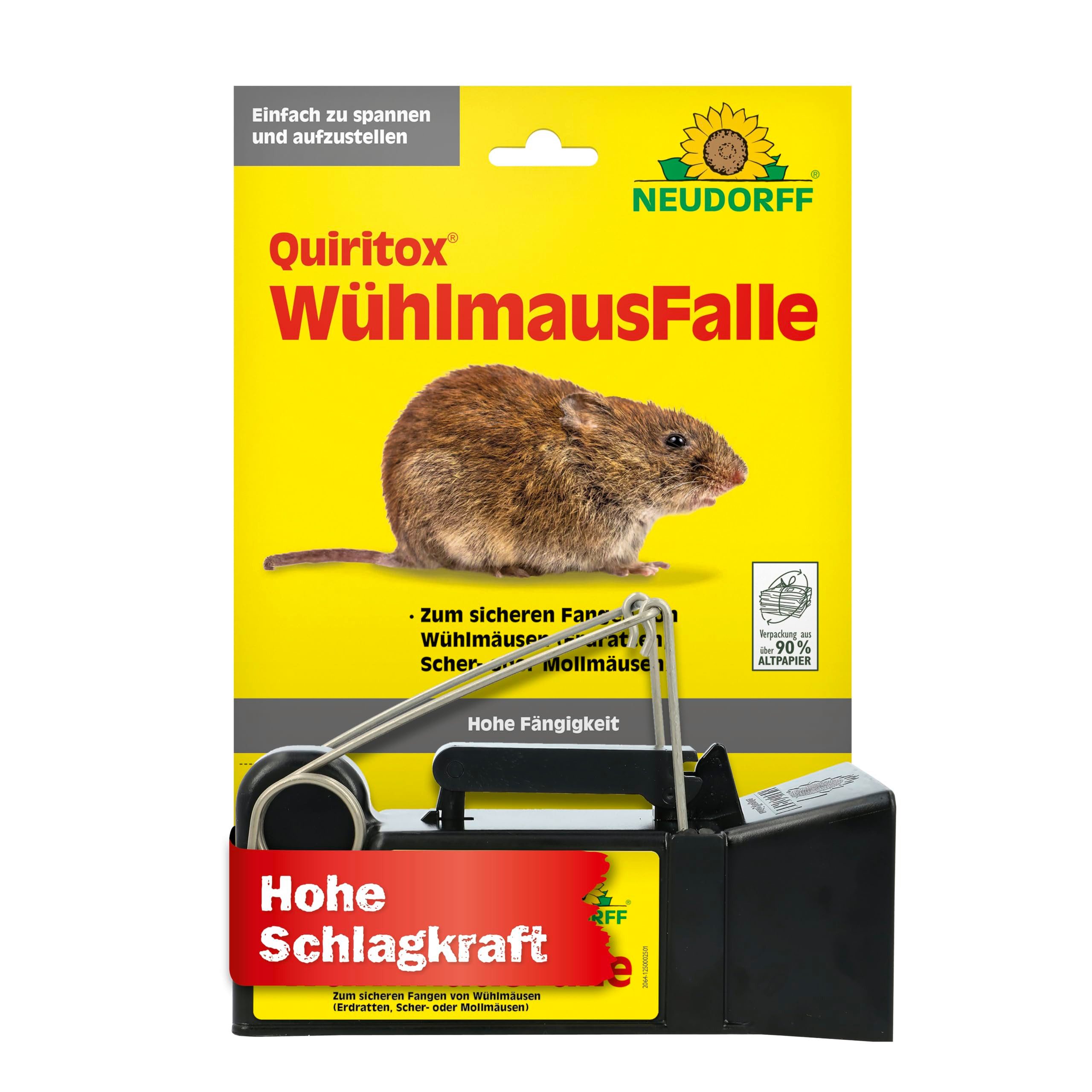 Schlagfalle Quiritox WühlmausFalle 1 Stk.