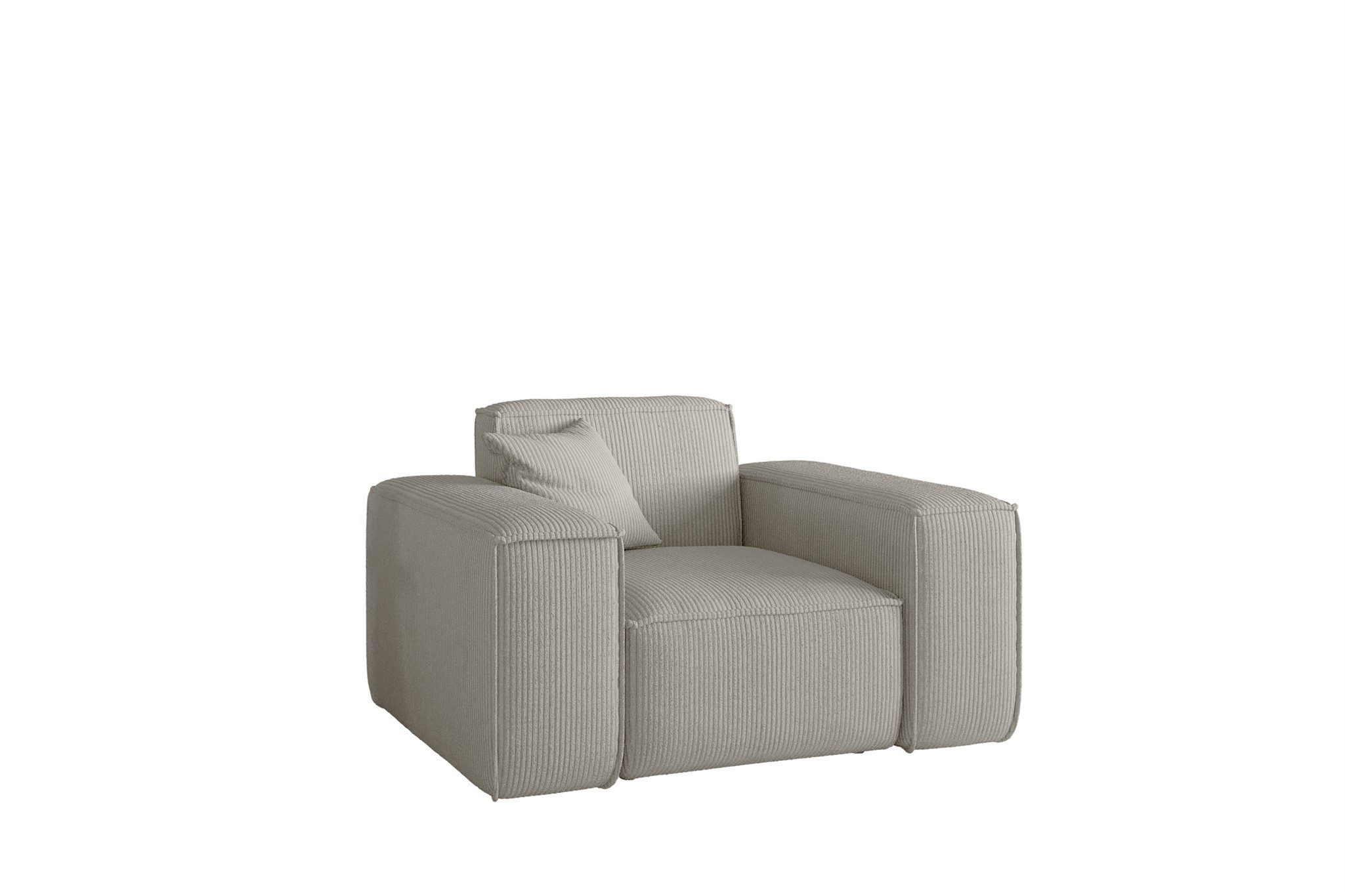 Fun Möbel Кресла Designersessel CELES PREMIUM in Stoff Scala (auch im Set erhältlich, inkl. 1 x Zierkissen), Rundumbezug
