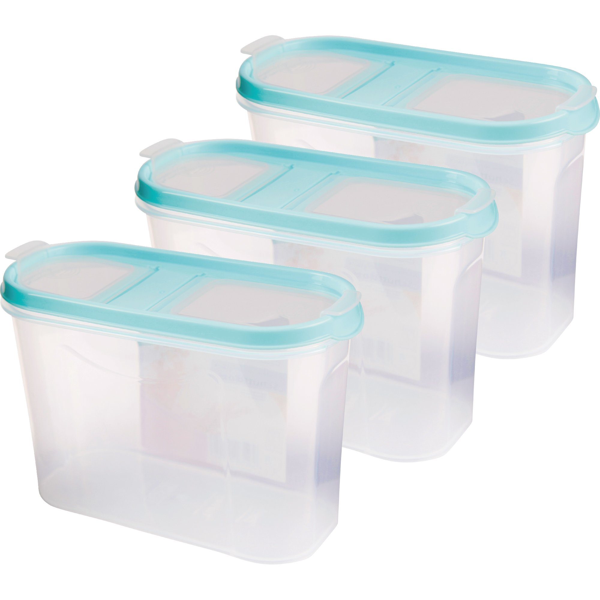 Bestlivings Vorratsdose Müslispender 1,4L - 4,5L, Kunststoff, (3-tlg., 1,4 Liter (7cm x 17cm x 12,5cm), Schüttdose für Lebensmittel, Vorratsbehälter Set - Контейнери для зберігання продуктів харчування