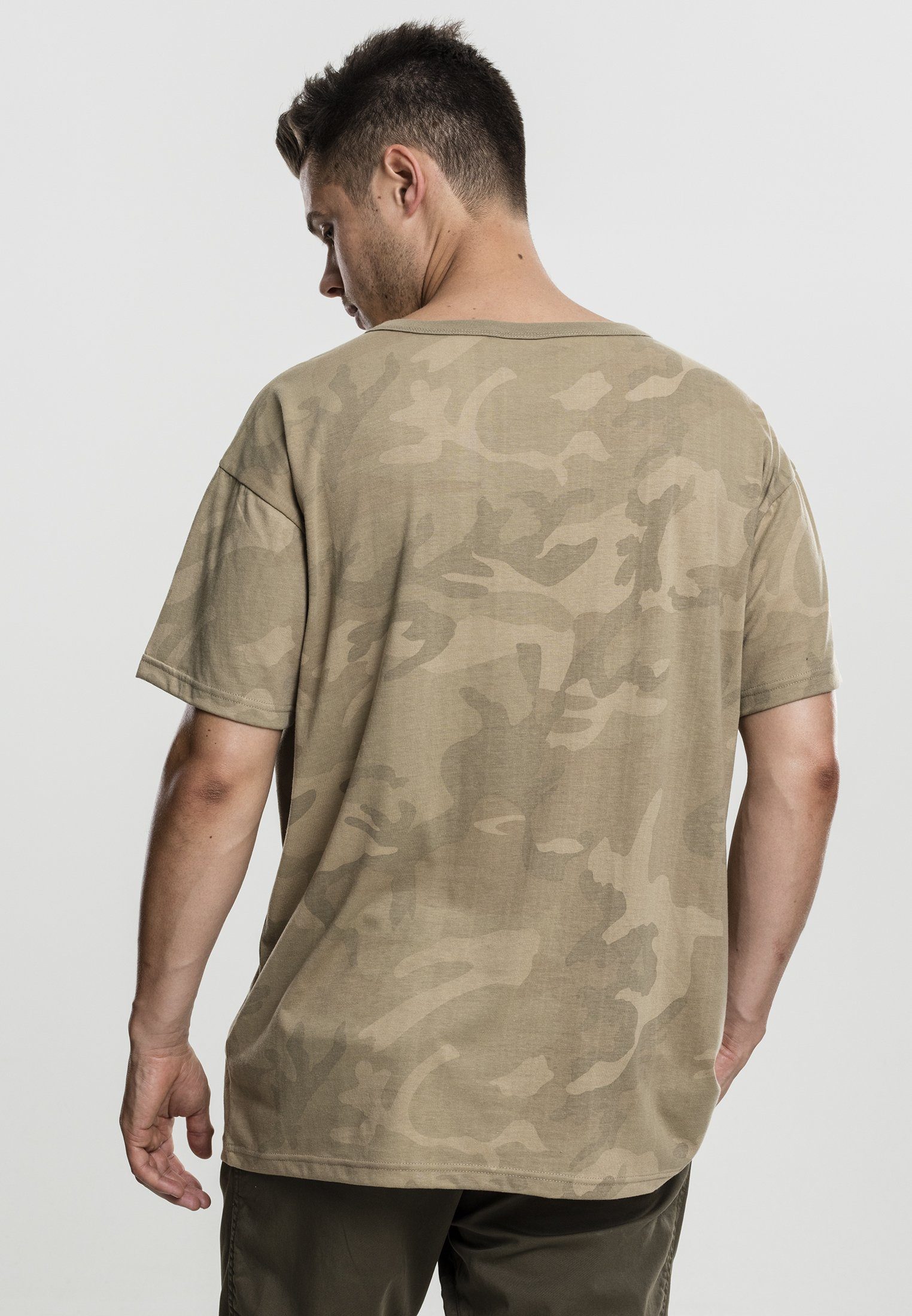 CLASSICS (1-tlg) Kurzarmshirt Tee sandcamo Camo T-Shirt URBAN Oversized