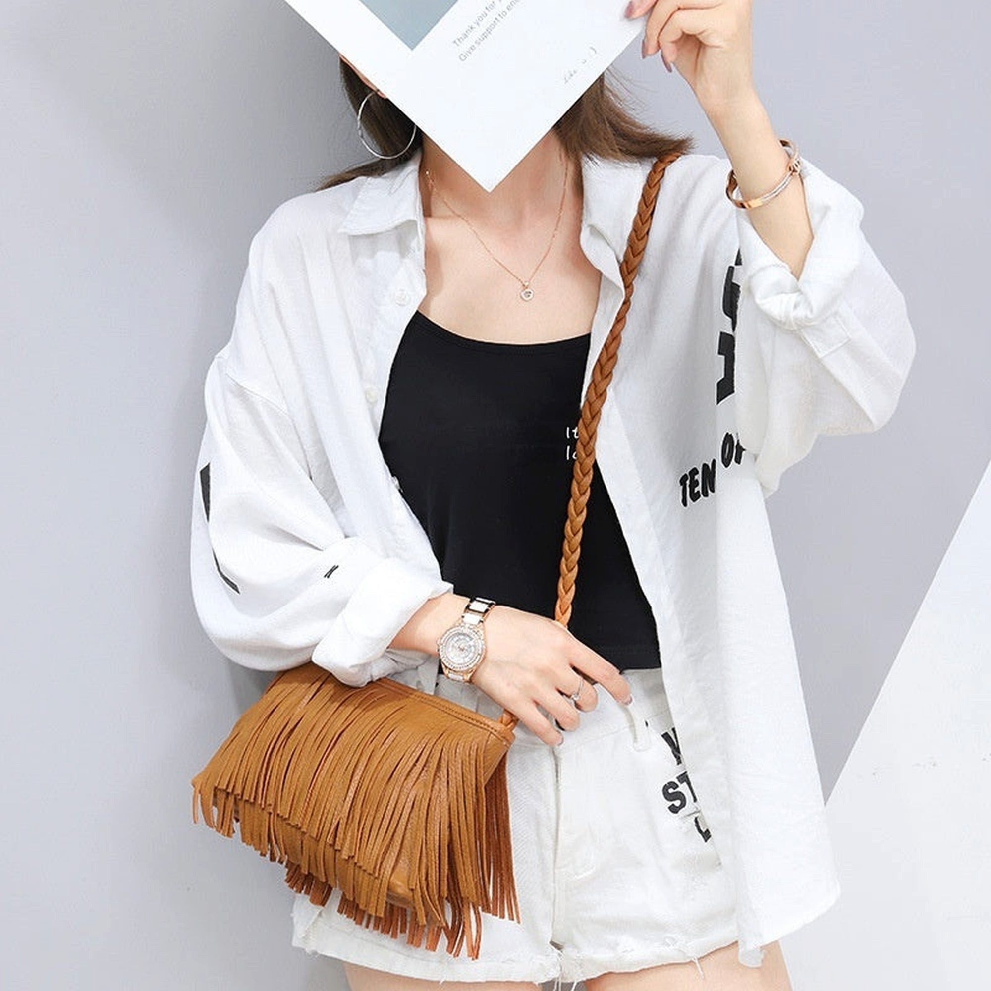 YRIIOMO Handtasche Elegante Handtasche mit weichem günstig online kaufen