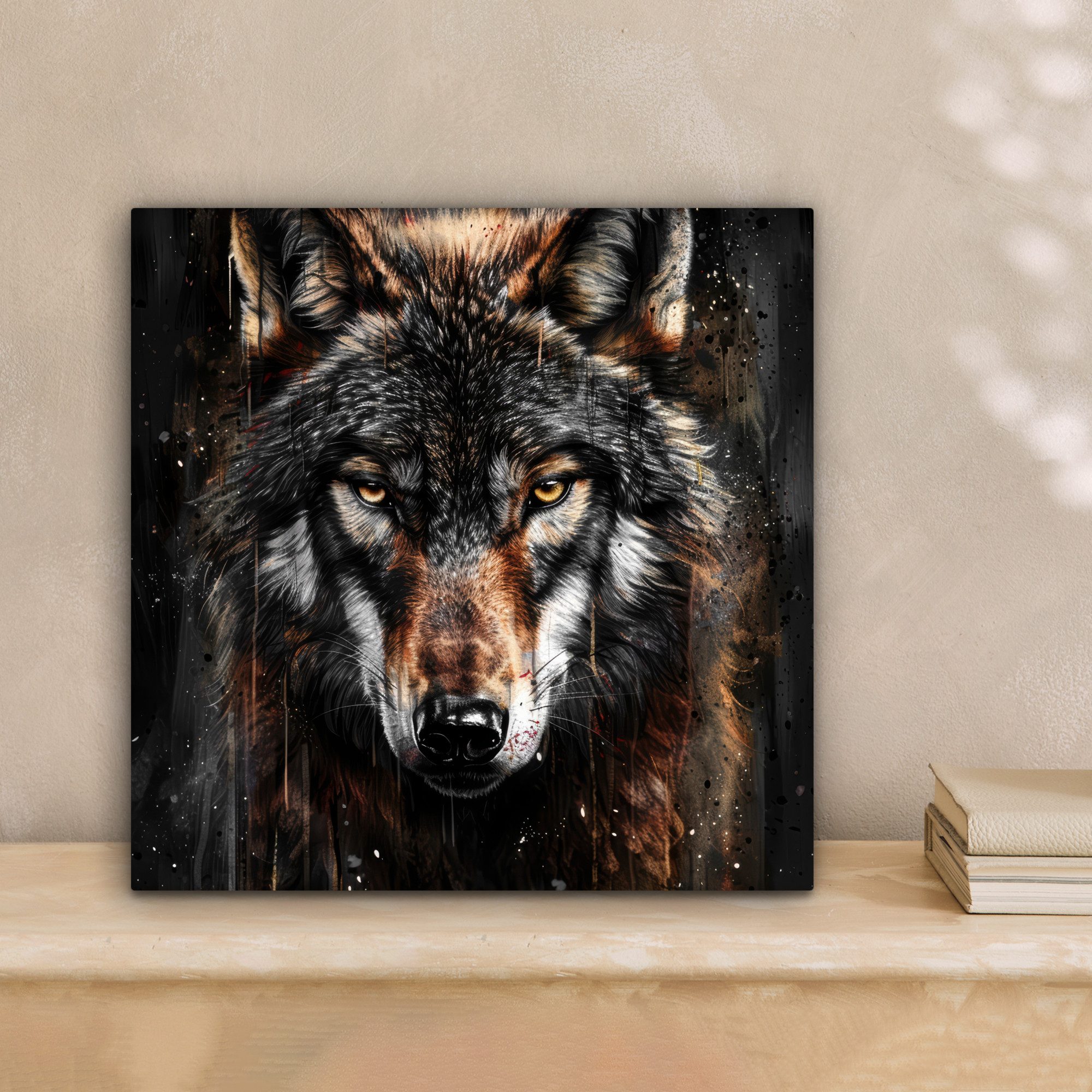 OneMillionCanvasses® Leinwandbild Tiere - Wolf - günstig online kaufen