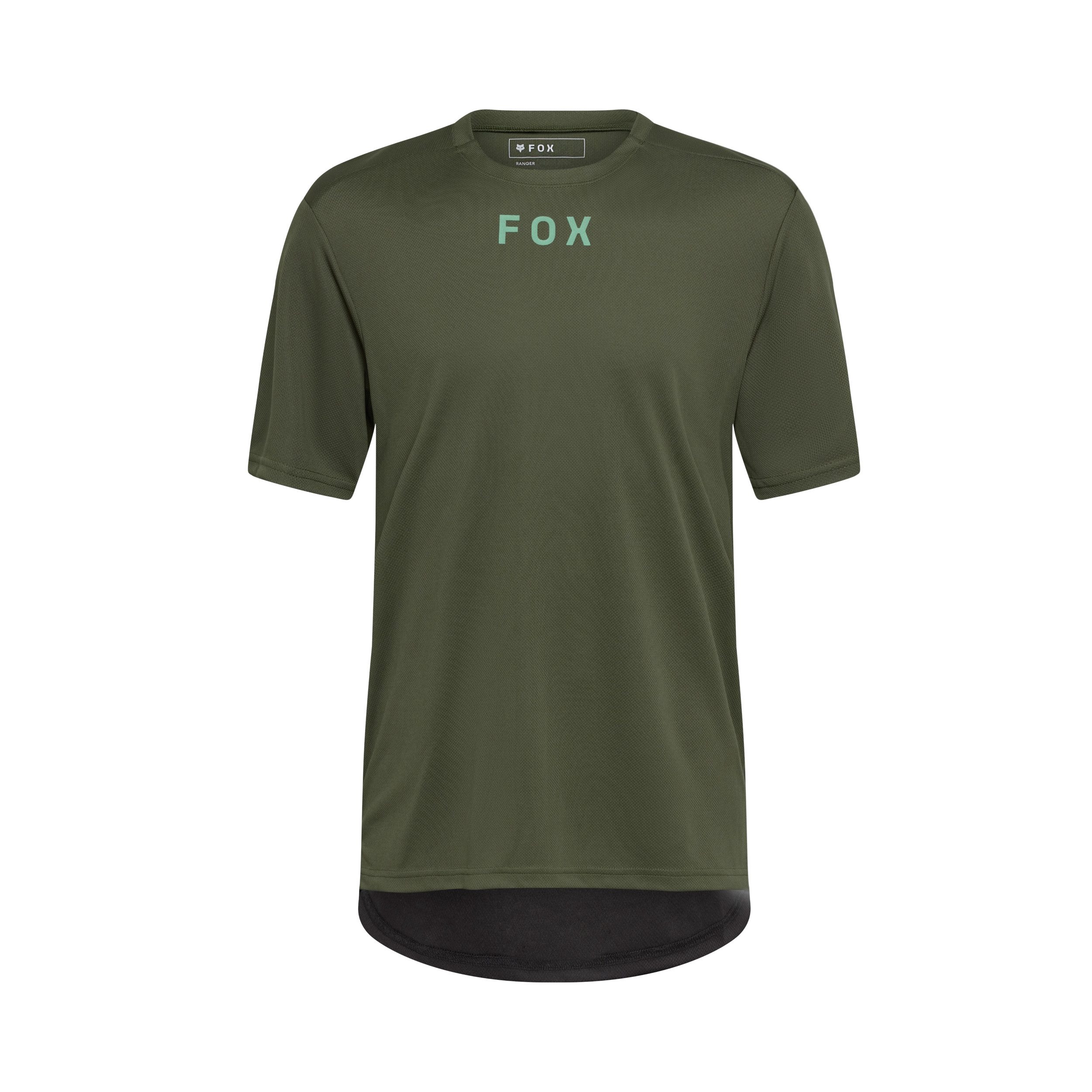Fox Racing T-Shirt Fox Ranger Wordmark Trikot Dunkelgrün