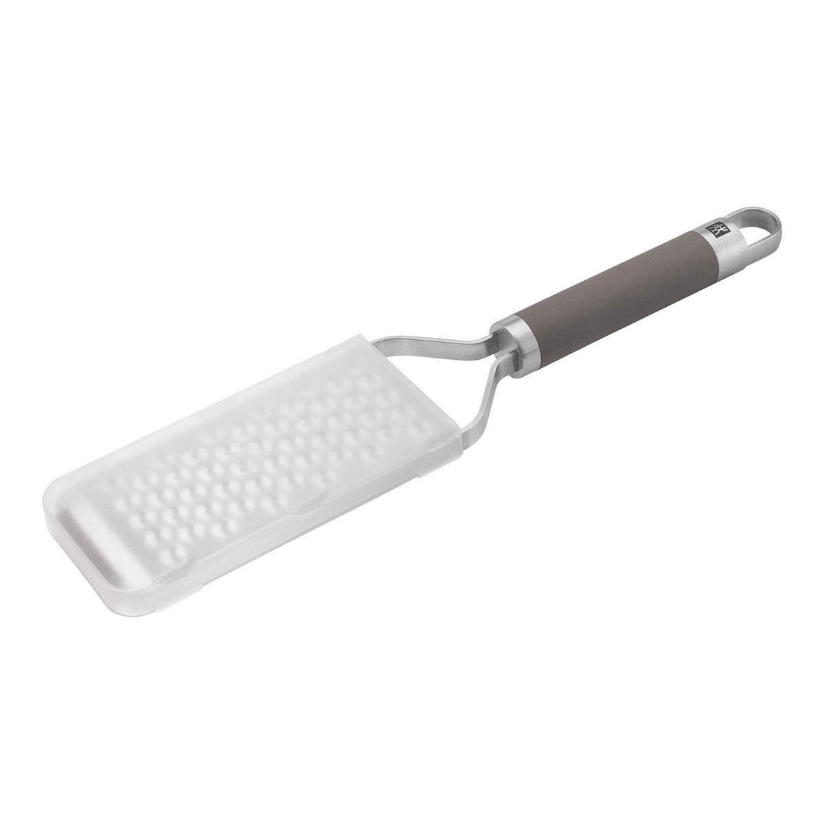 Zwilling Küchenreibe ZWILLING Pro Küchenhelfer Reibe, 34 cm Grau Fein, Edelstahl, (1-St)