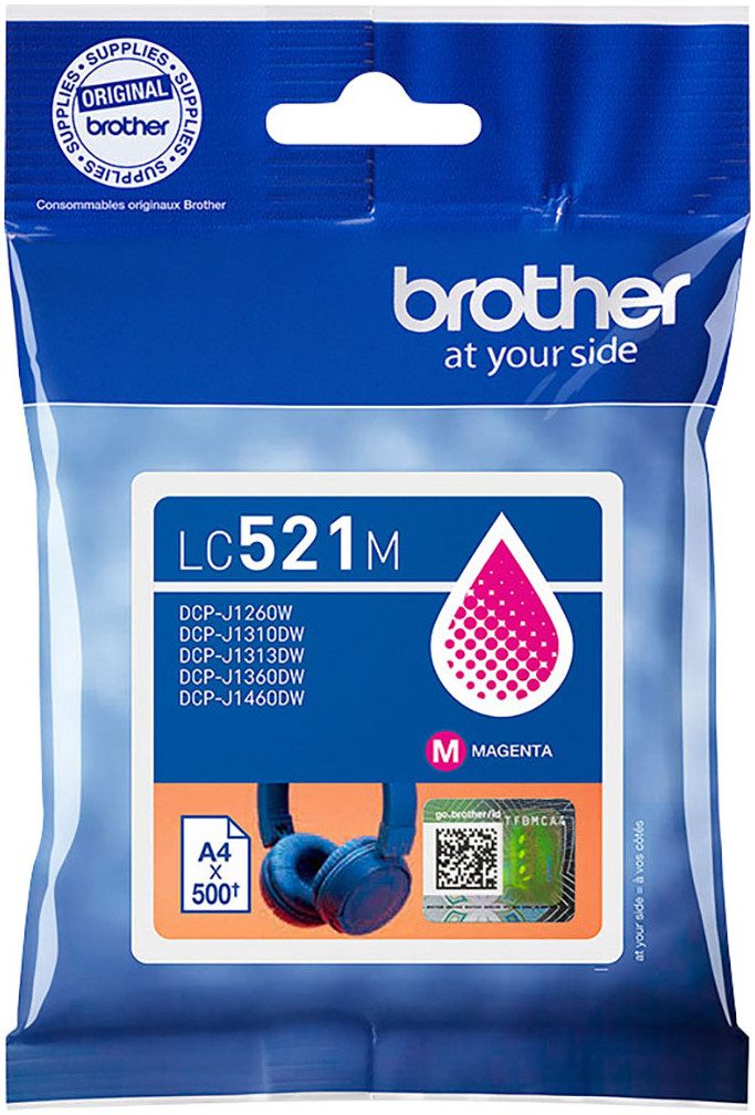 Brother LC521M Tintenpatrone (Packung)
