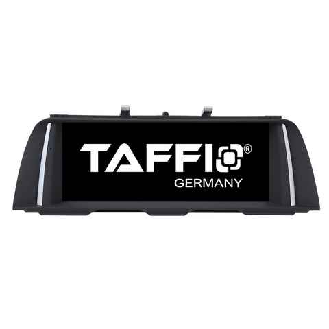 TAFFIO Für BMW F10 F11 CIC System 10.2" Touchscreen Android GPS CarPlay Einbau-Navigationsgerät