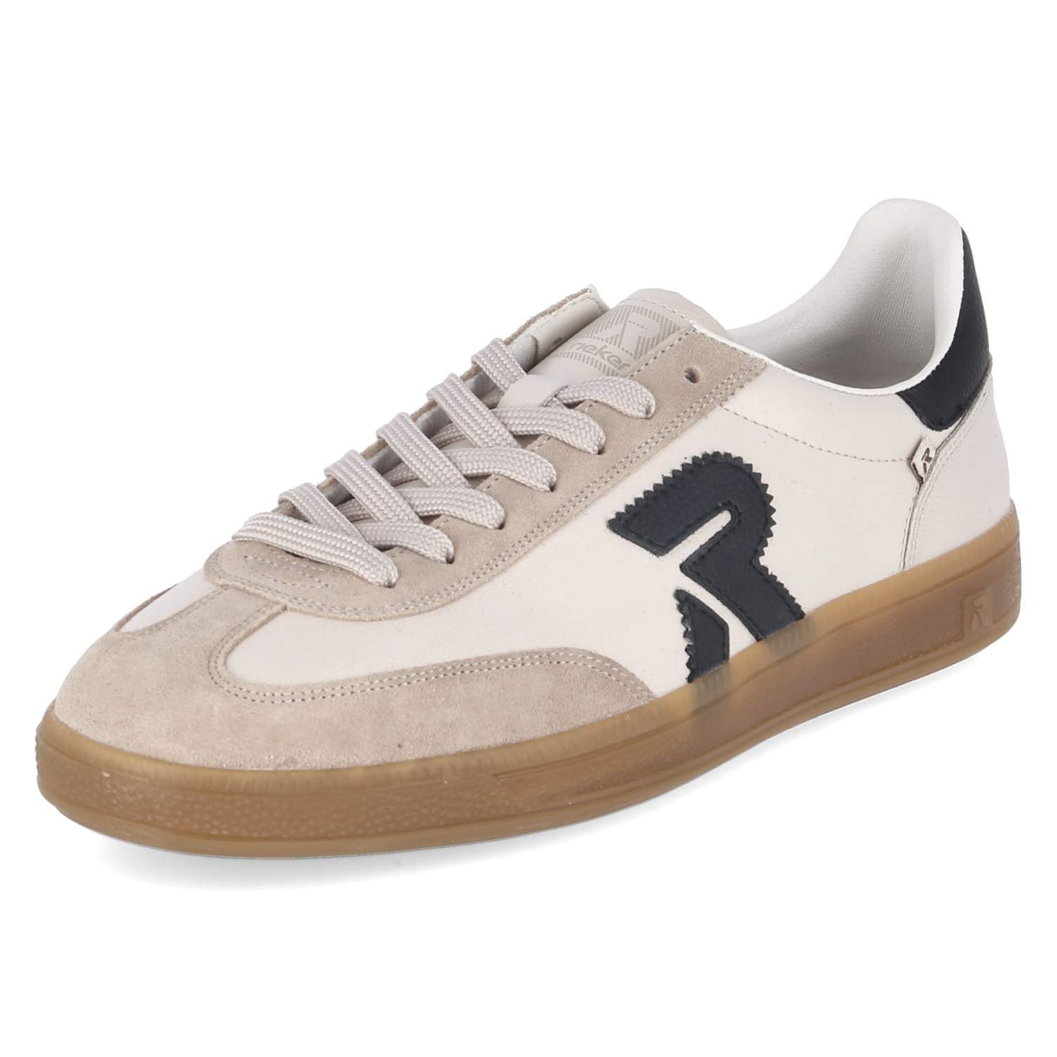 Rieker Rieker U2200-60 Herren Leder white Schnürschuh
