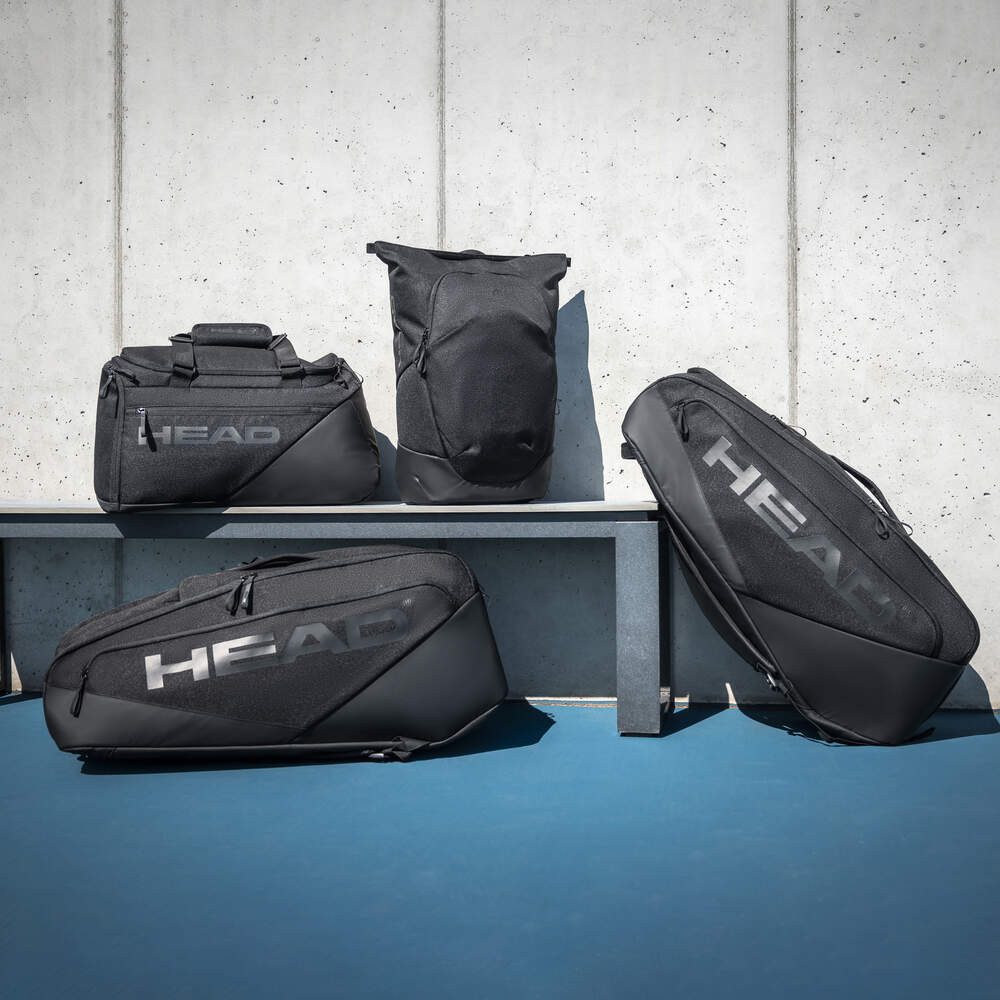 Head Sporttasche Pro X Court Bag (1 grosses Hauptfach, 48 Liter) 2025 schwarz