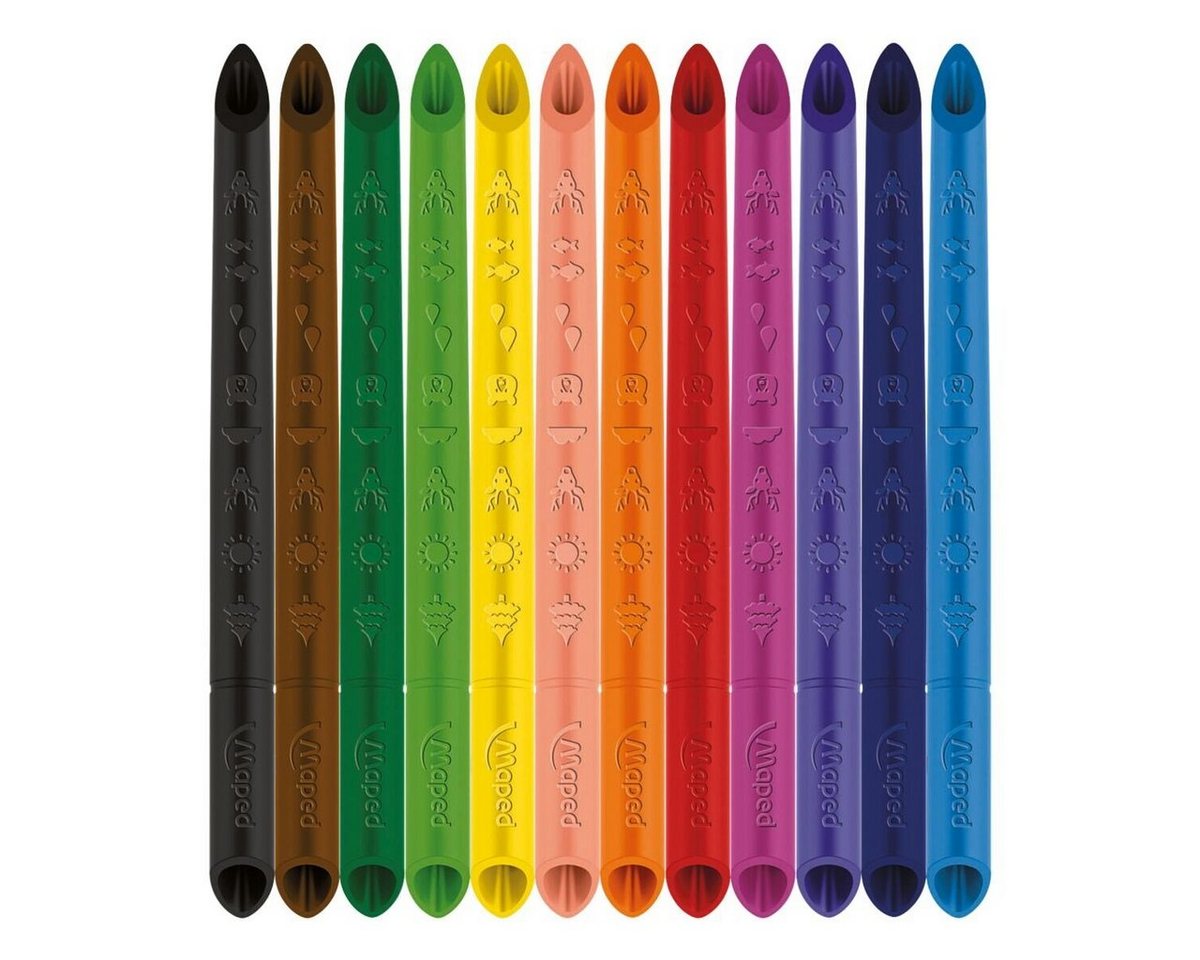 Thumbnail - MAPED Buntstift Color peps Infinity, (12-tlg), selbstanspitzend, ohne Holzmantel