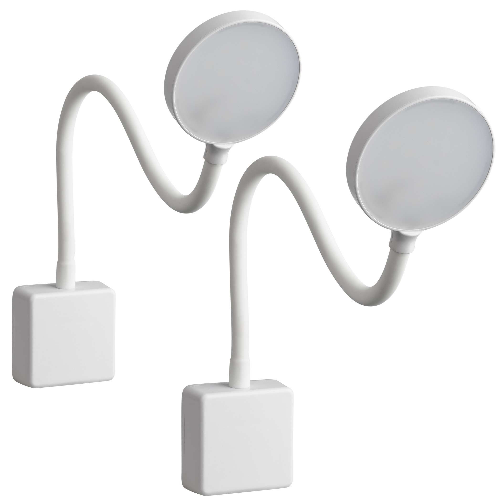 SEBSON LED Steckdosenleuchte »LED Steckdosenlampe dimmbar weiß - 2er