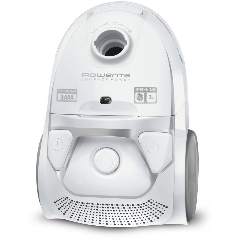 Rowenta Bodenstaubsauger RO3927 Compact Power - Bodenstaubsauger - weiß, 750 W