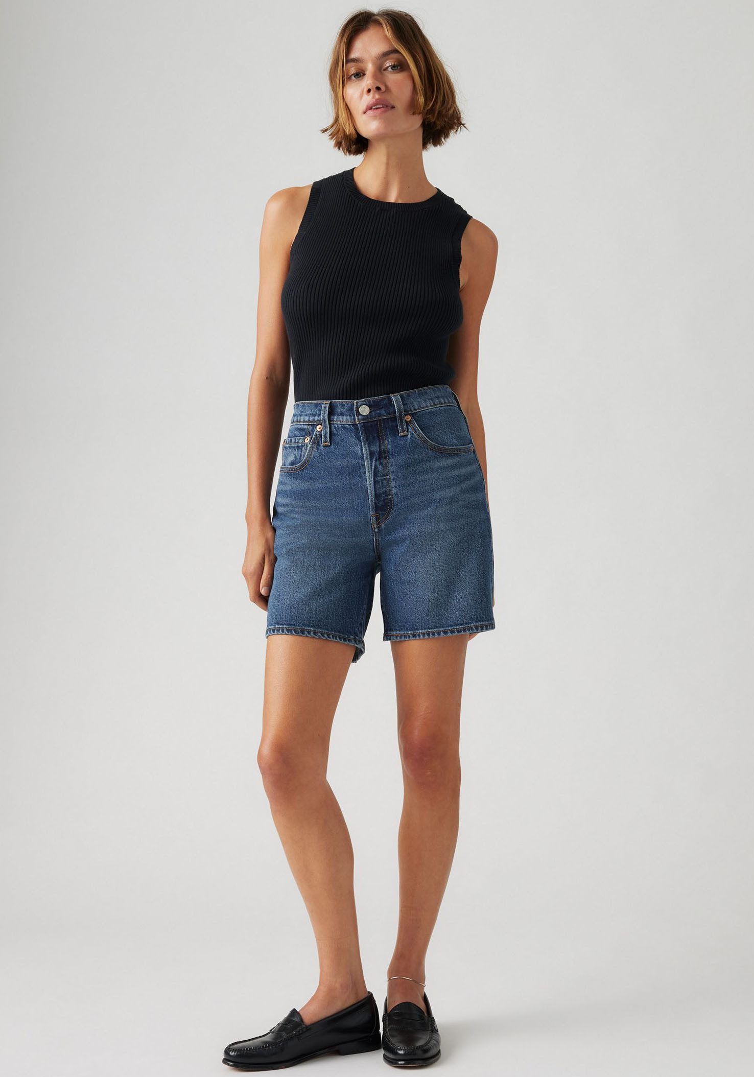 Levi's® Shorts 501MID THIGH SH Sommerhose Denim/Jeans in Baumwollqualität günstig online kaufen