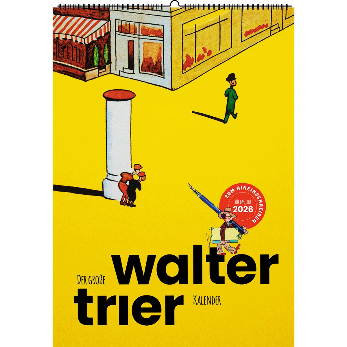 Wandkalender Der große Walter-Trier-Kalender 2026: Mit Bildern aus Kästners Kind