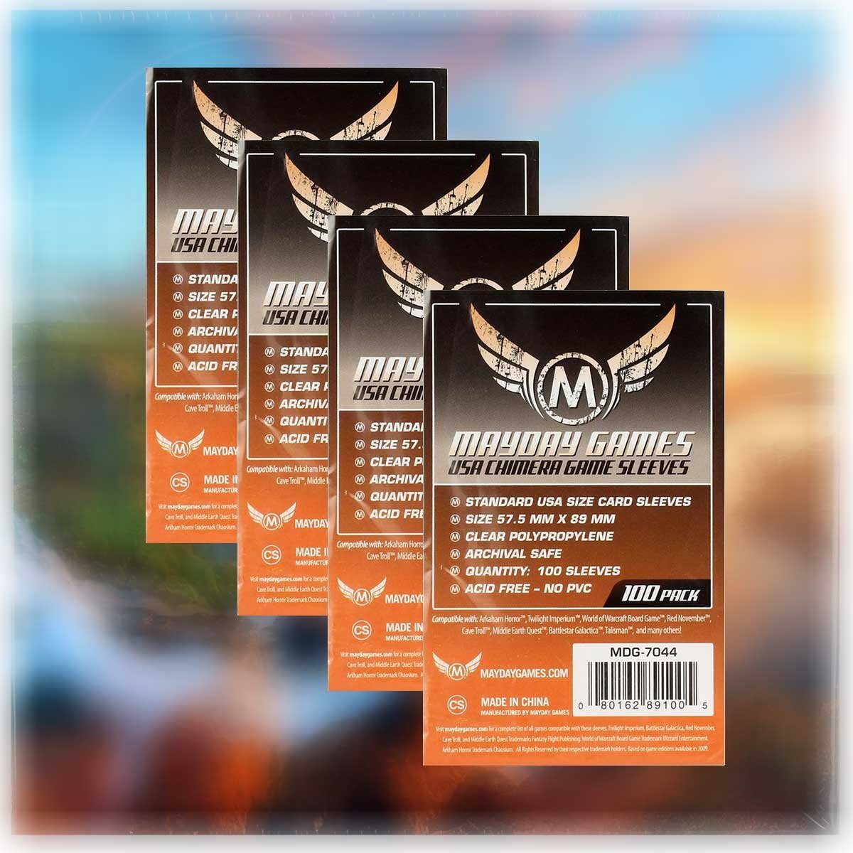 Mayday Games Spiel Standard Sleeves Hüllen 7044 Vorteilspack für Erde