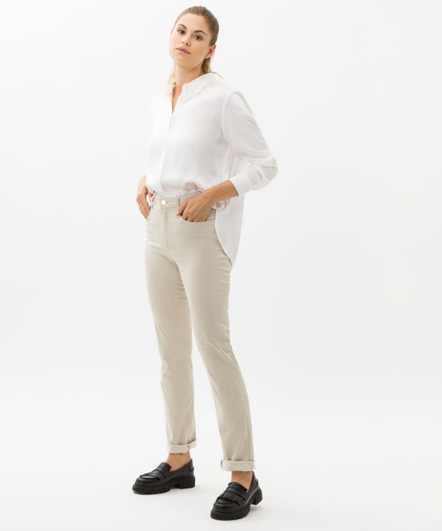 Style CAROLA 5-Pocket-Hose Brax beige