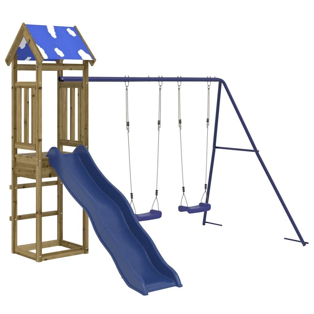 vidaXL Spielturm Spielturm Imprägniertes Kiefernholz