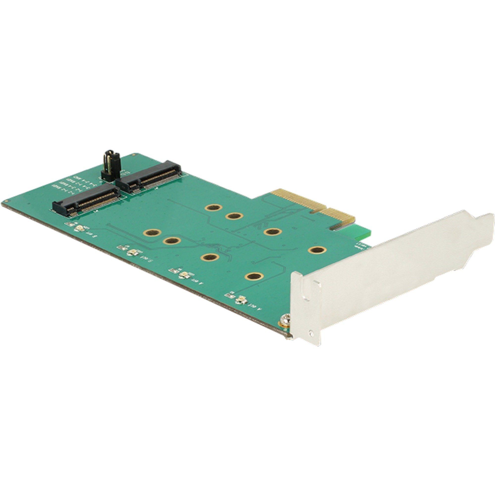 DeLOCK PCIe x1 > 2 x M.2 Key B, Serial Adapter
