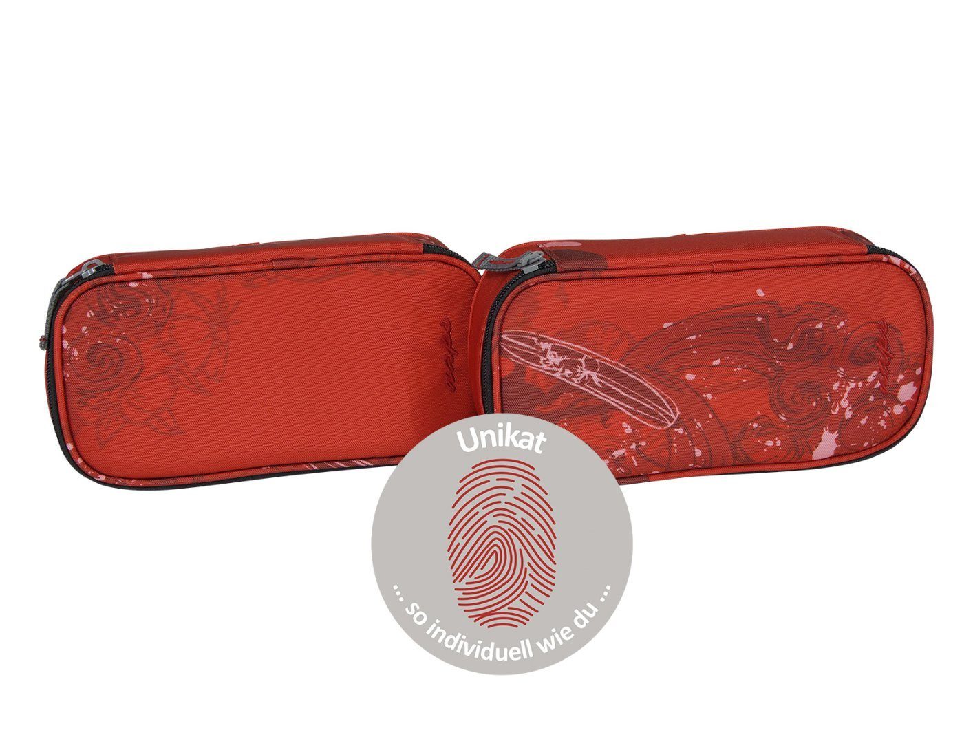 naps Pacific Red Federmäppchen SYDERF Syderf Etui