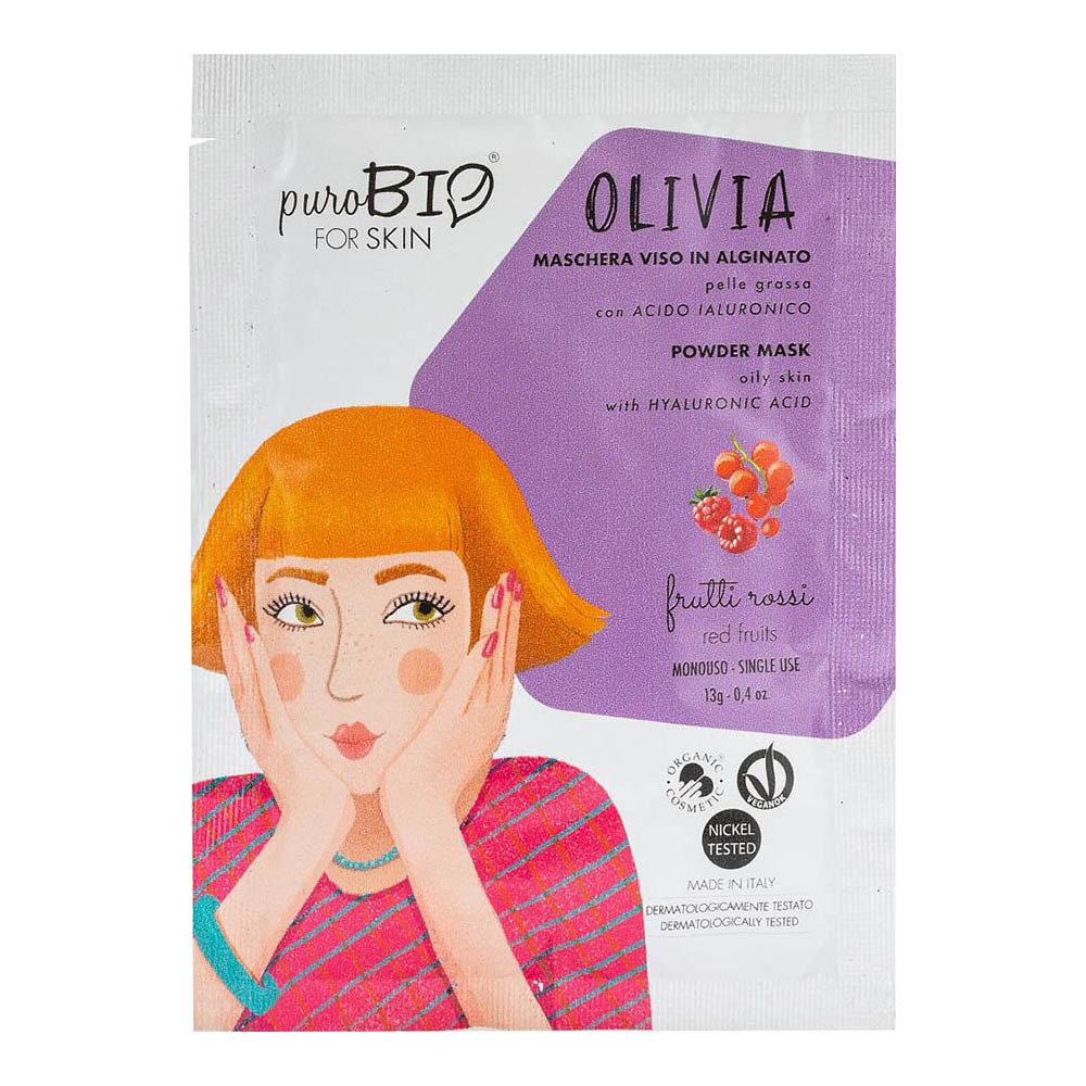 Purobio Gesichtsmaske Peel off Face Mask Olivia - 10 red fruits 13g