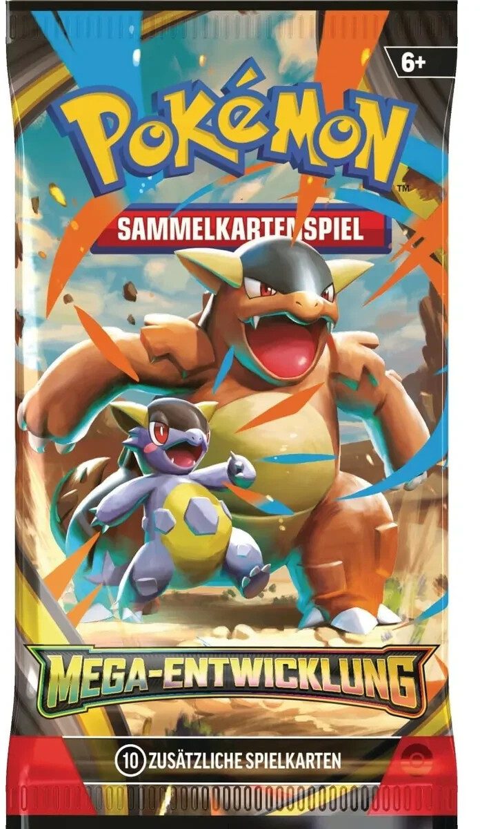 POKÉMON Sammelkarte Deutsche Pokemon Karten Booster Auswahl Erhabene Helden und co, Mega Entwicklungen, Reisegefährten & Stürmische Funken