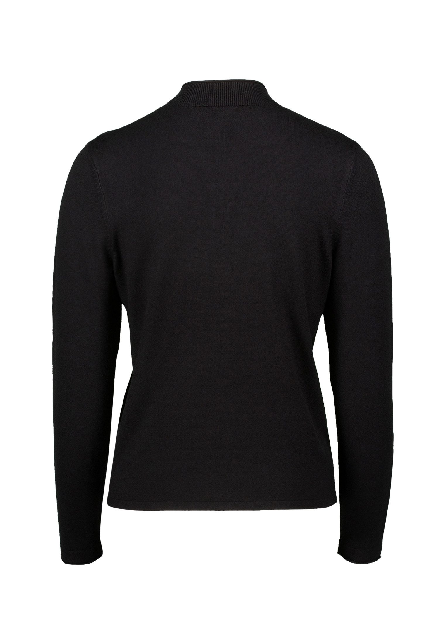 Zero Strickpullover Damen mit hohem Kragen (1-tlg) Plain/ohne Details