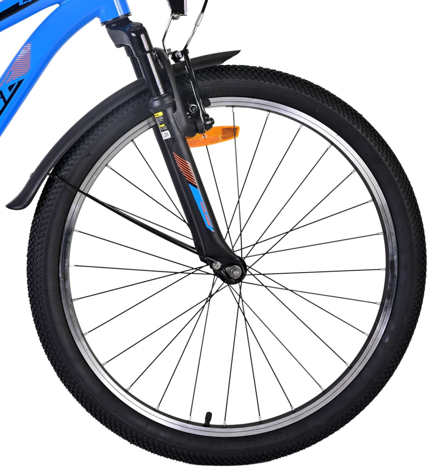 Volare Kinderfahrrad - Cross - Jungen - 26/ 24/20 Zoll- bis 115 kg - Rücktrittbremse, 85% zusammengebaut, 8 - 12 Jahre, Aluminiumfelgen