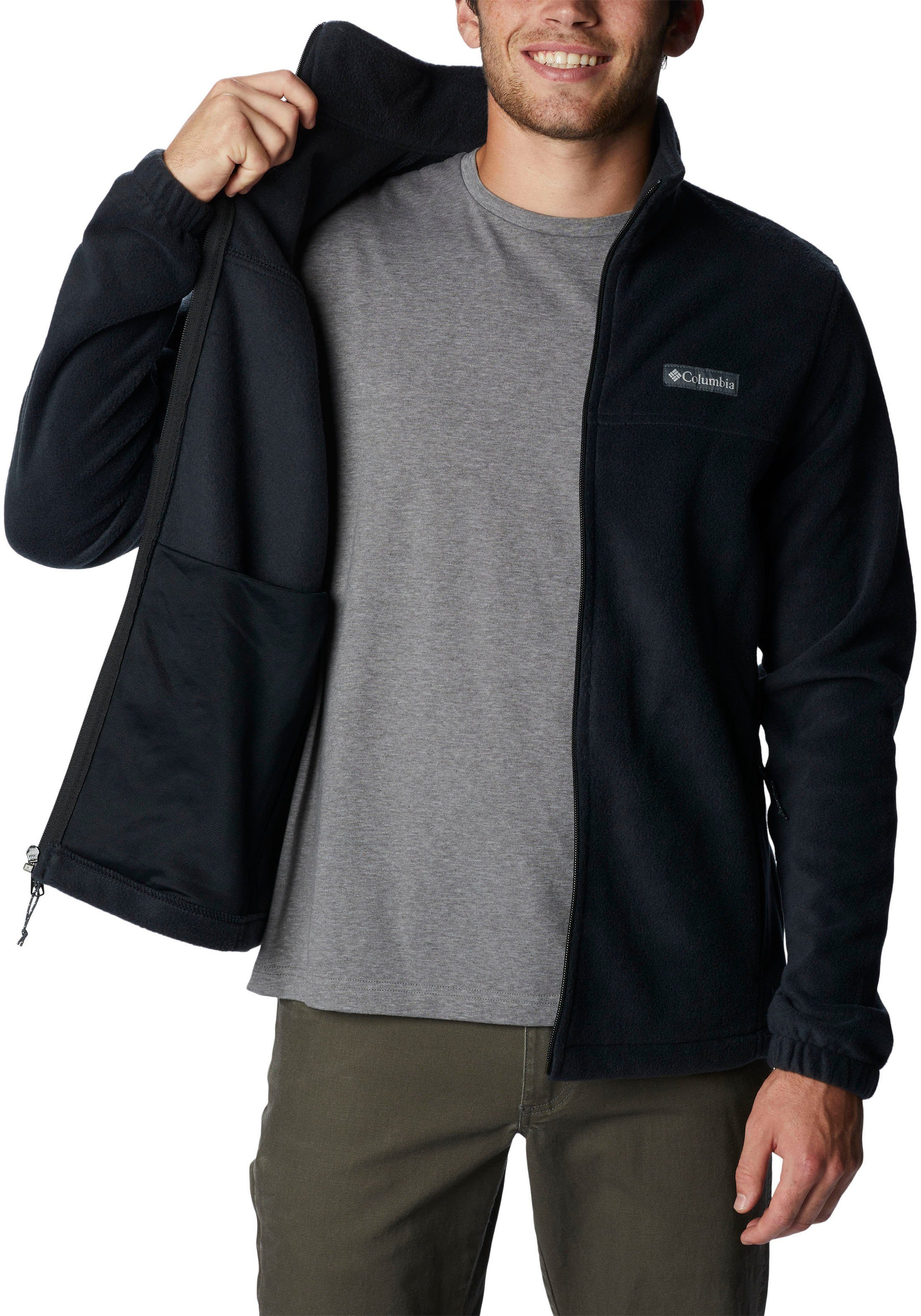 Columbia Fleecejacke Steens Mountain Full Zip 2.0 mit hohem Stehkragen, wasserabweisend, windabweisend, atmungsaktiv – Bild 4 von 5
