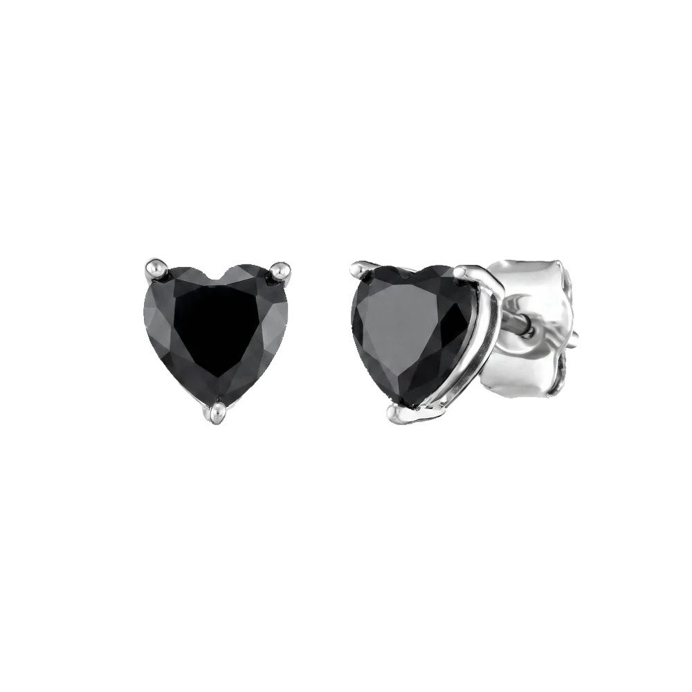 Engelsrufer Paar Ohrstecker Engelsrufer Ohrstecker Herz Shiny ERE-SHINYHEART-ZB Silber, Zirkonia (kein Set, 2-tlg., inkl. edelm Schmucketui)