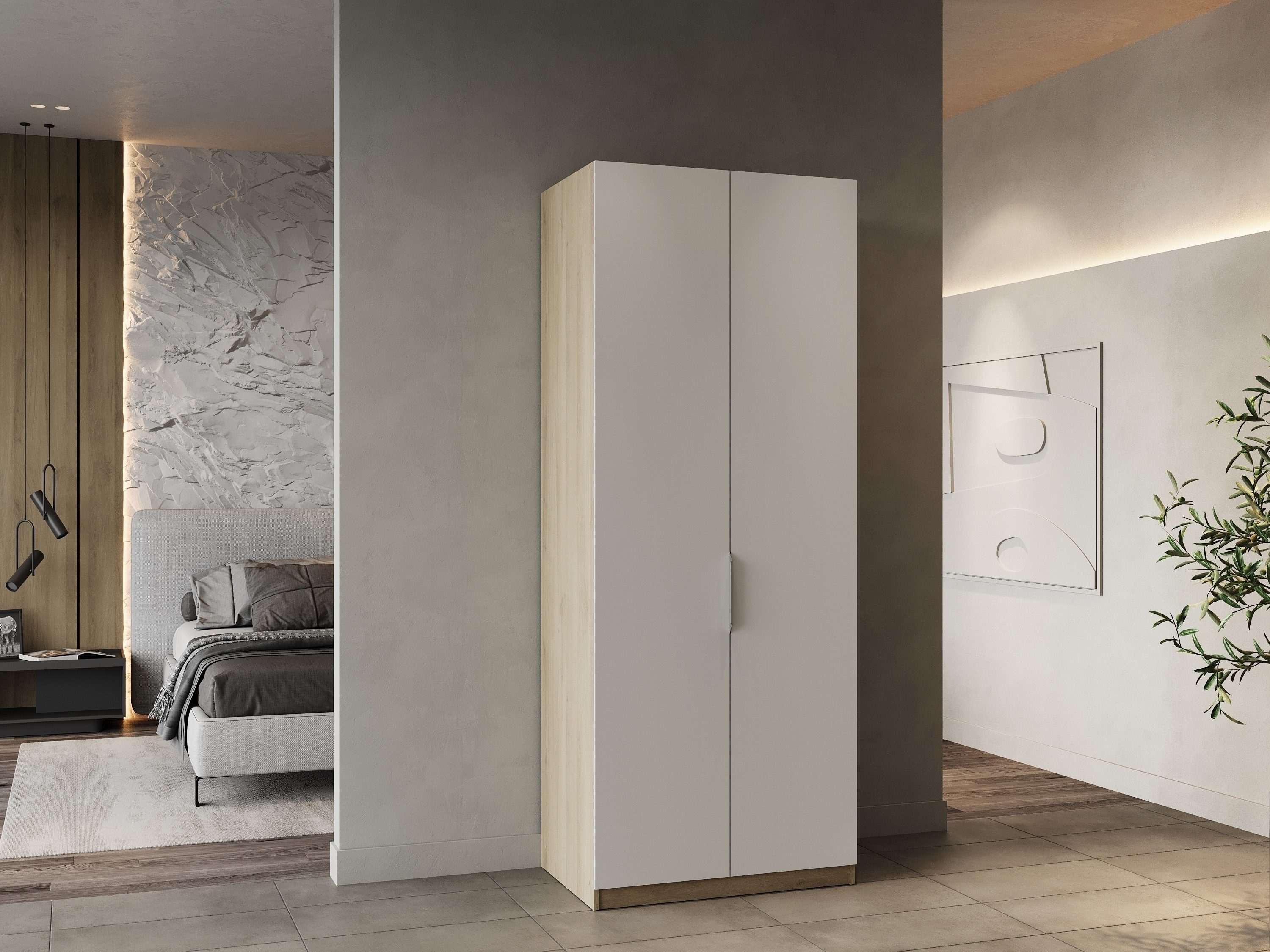 Drehtürenschrank GHOST