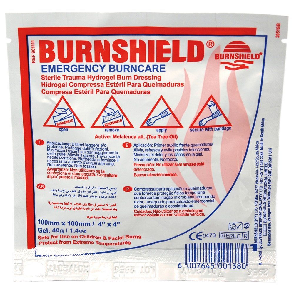 Burnshield Erste-Hilfe-Set Brandwundenverband
