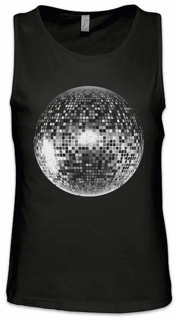 Urban Backwoods Tanktop Disco Light I Ärmelloses T-Shirt Oldies Music Musik Dance Mirror Ball Starlight Techno Indie Electro