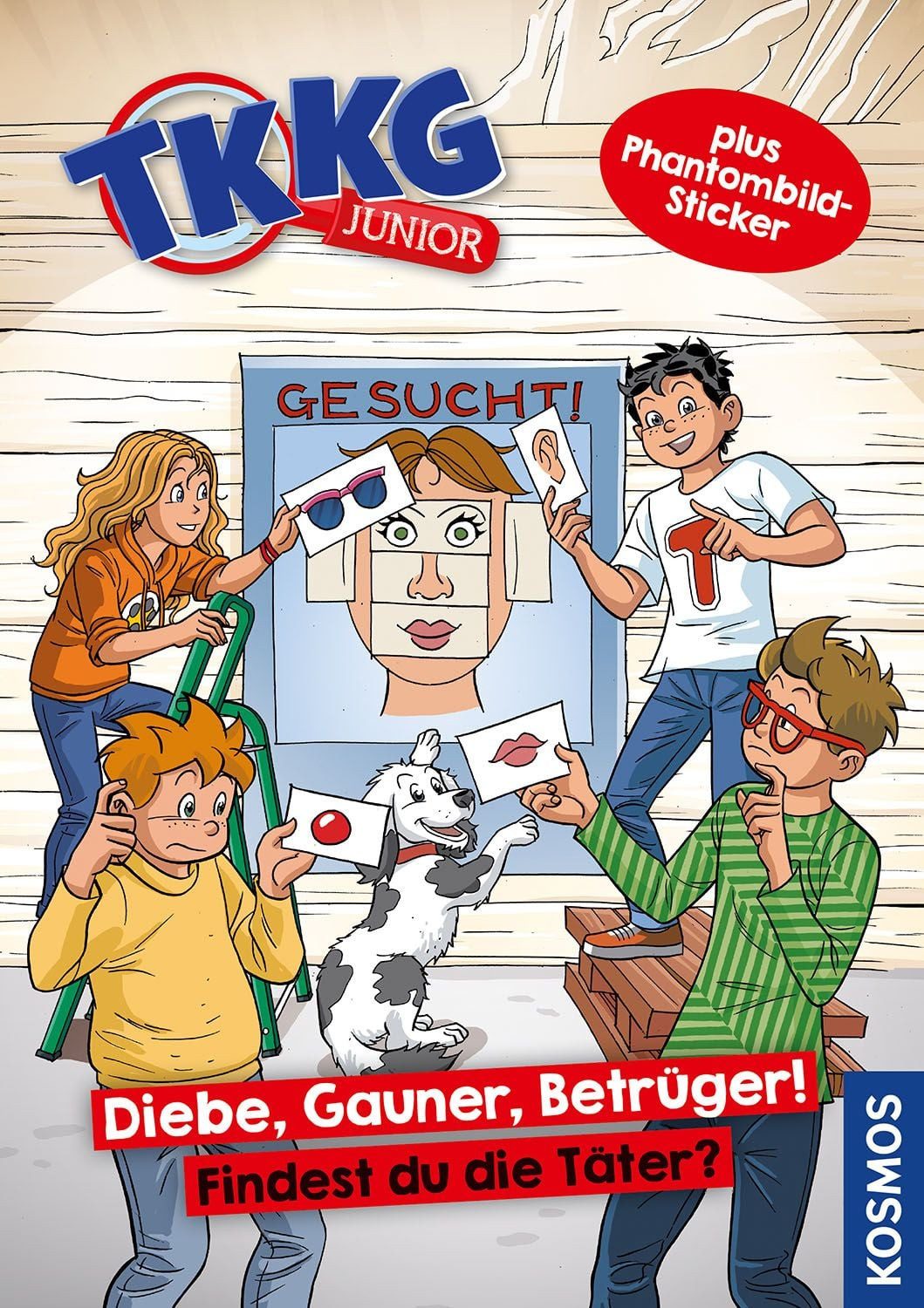TKKG Junior, Diebe, Gauner, Betrüger! / Benjamin Tannenberg, Findest du die Täter?